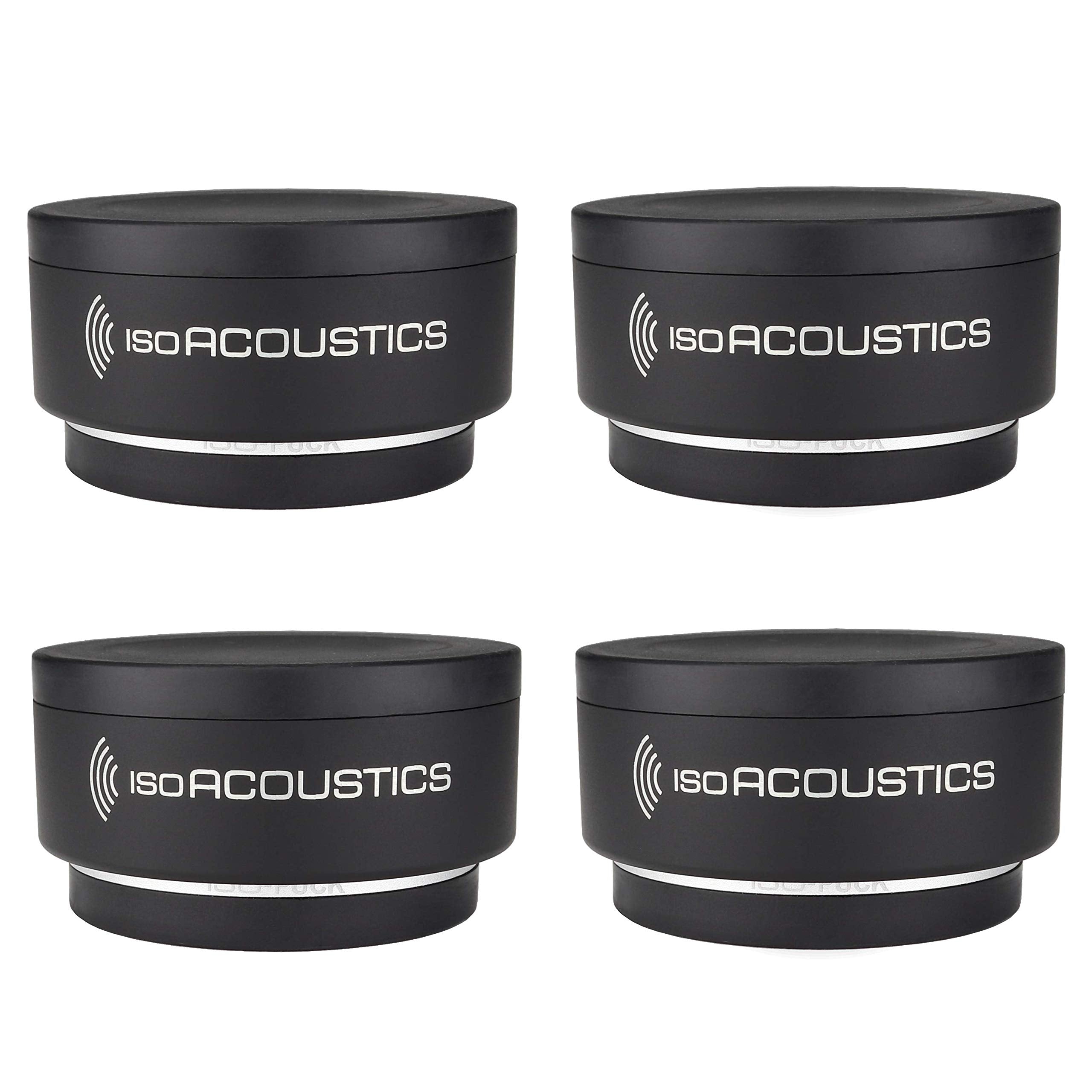Isoacoustics Iso-Puck Series Acoustic Isolators (Iso-Puck, 20 Lbs Max/Unit, 4-Pack)