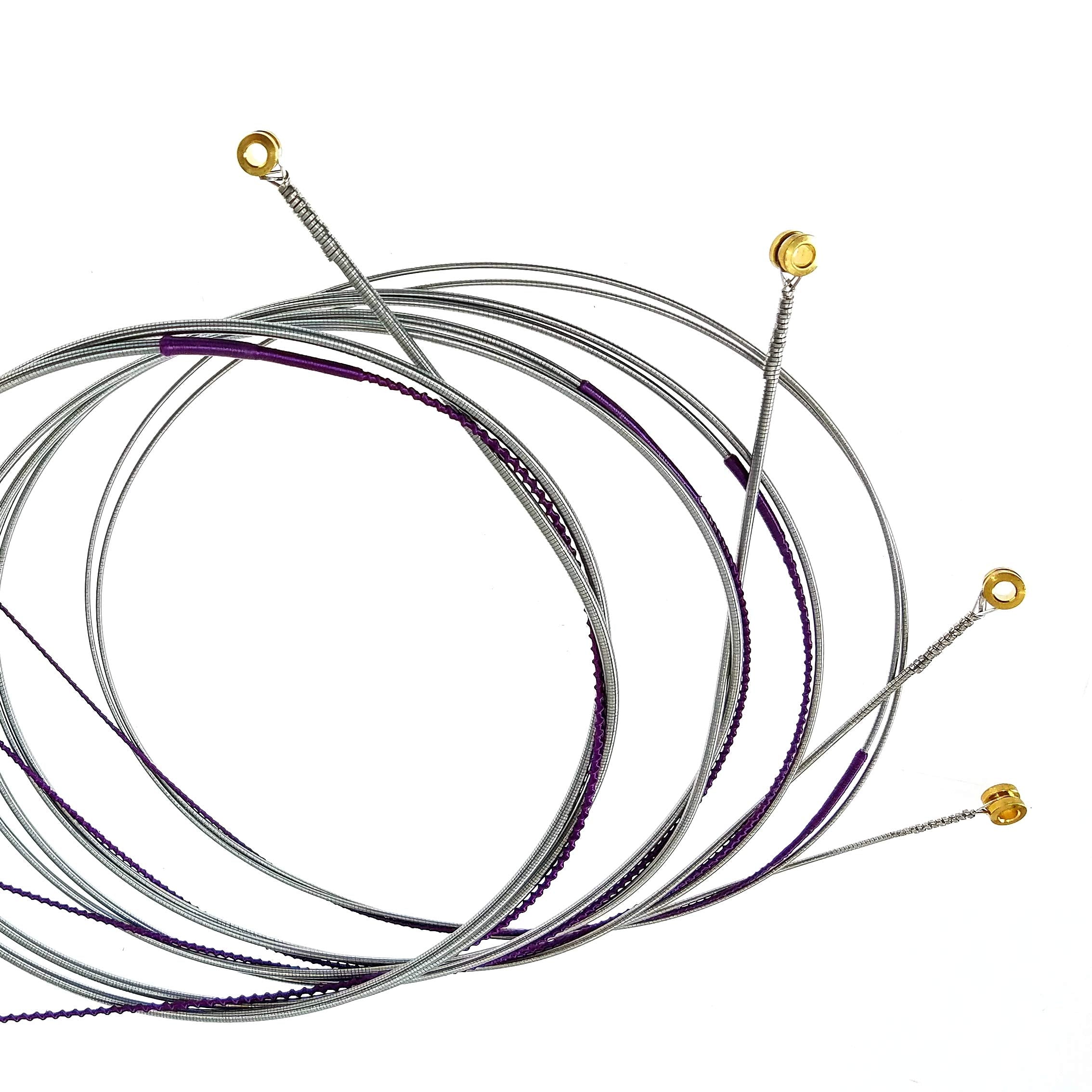 GHS Strings 3020 Short Scale 4-String Bass Precision Flats, Stainless Steel Flatwound, 32.75'' Winding, Light (.045-.095)