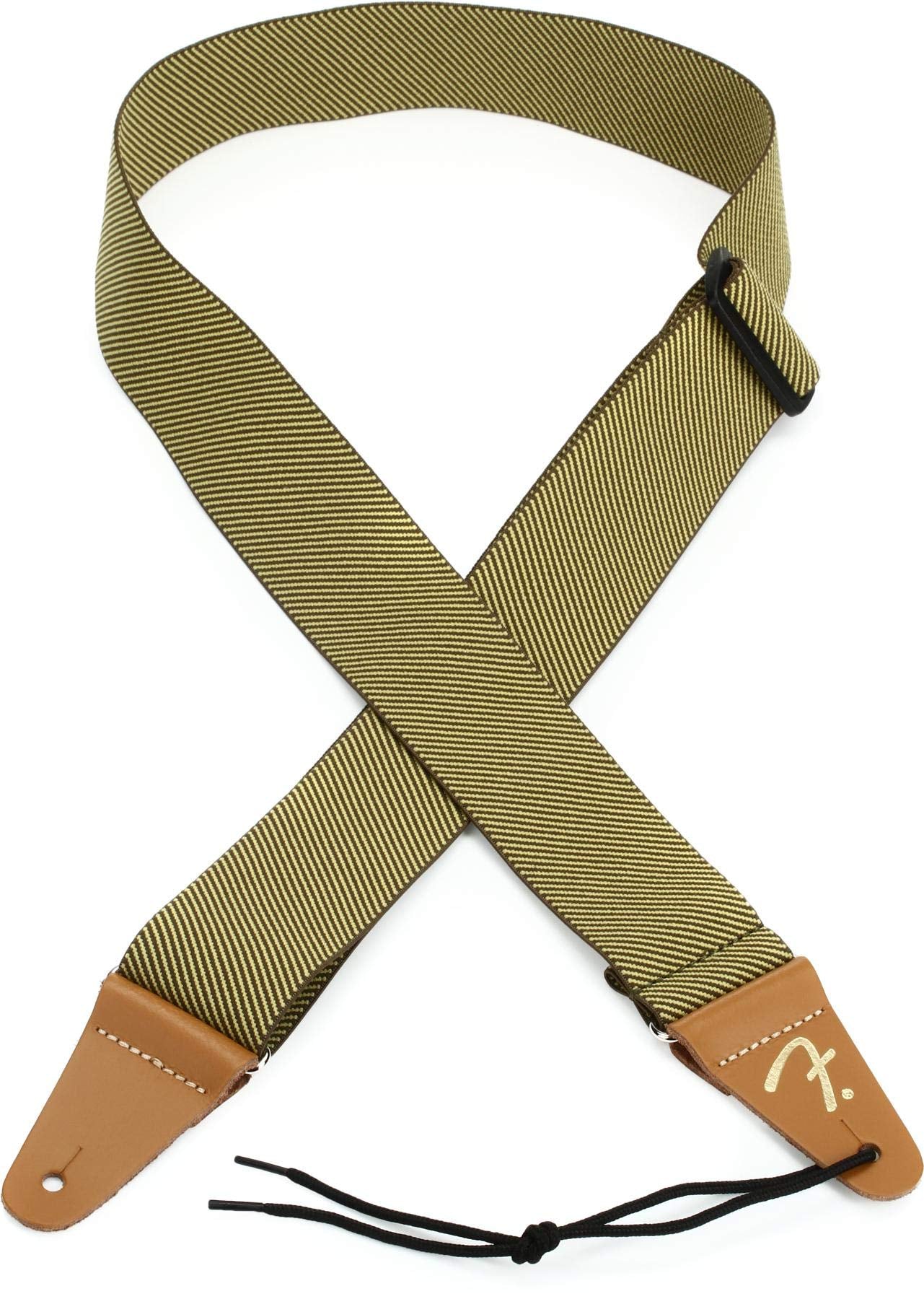 Fender Weighless Tweed Guitar Strap, Guitar Accessories, 2In, Tweed