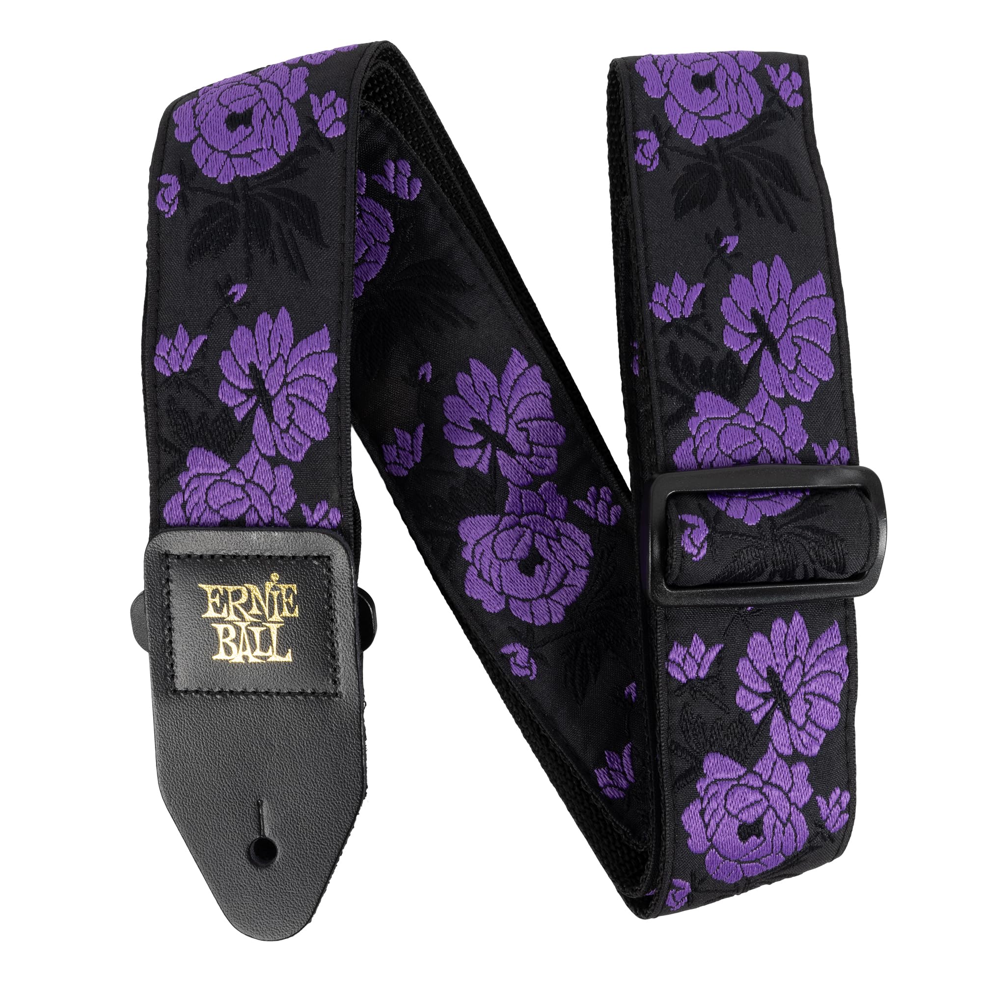 Ernie Ball Classic Jacquard Guitar/Bass Strap - Lavender Rose