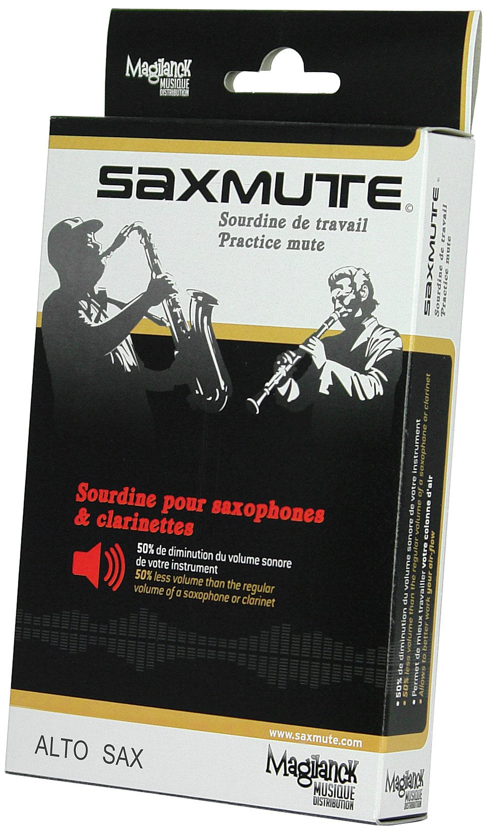 Magilanck SaxMute Alto Saxophone Mute