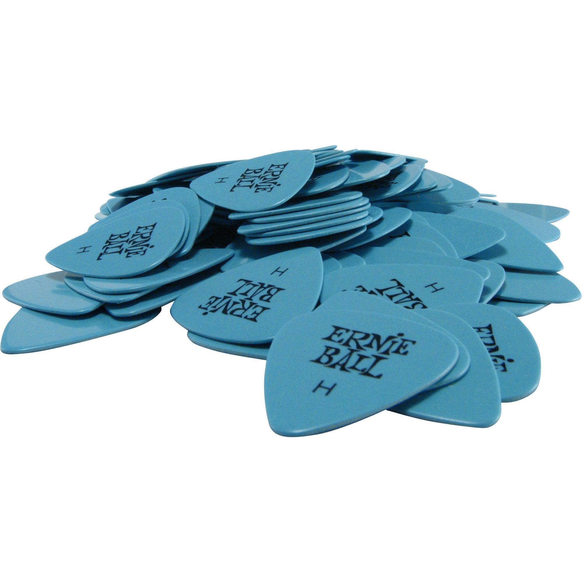 Ernie Ball Guitar Picks, Heavy, Blue, 144-pack (P09126)