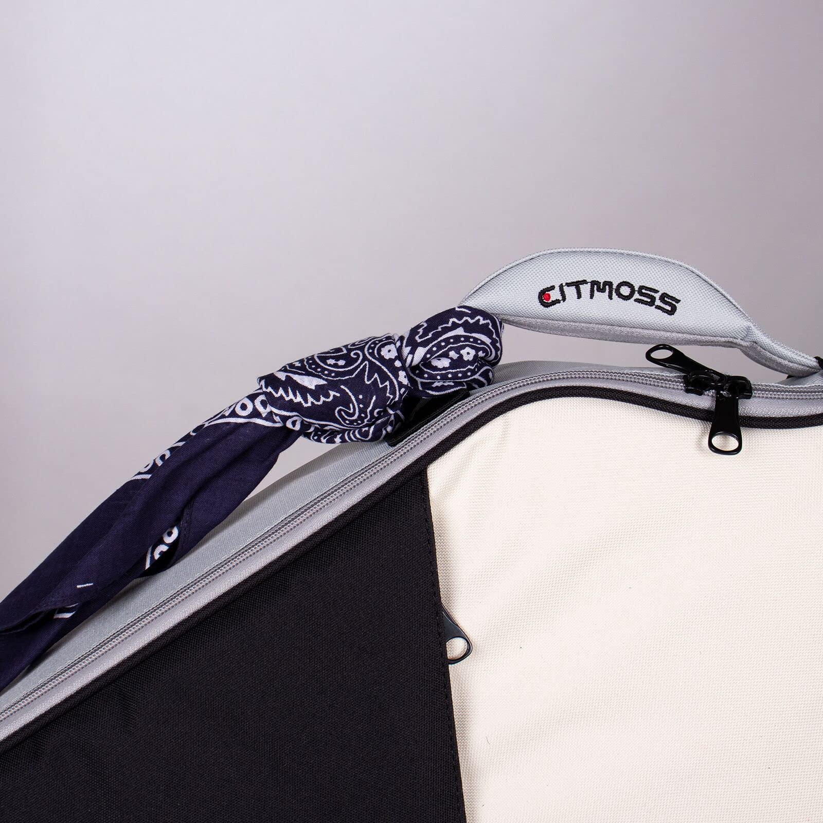 EITMOSS 36 Inch Acoustic Guitar Bag Case with Air-Cushioned Shoulder Straps, Soft Guitar Gig Bag, Adjustable Straps, Black