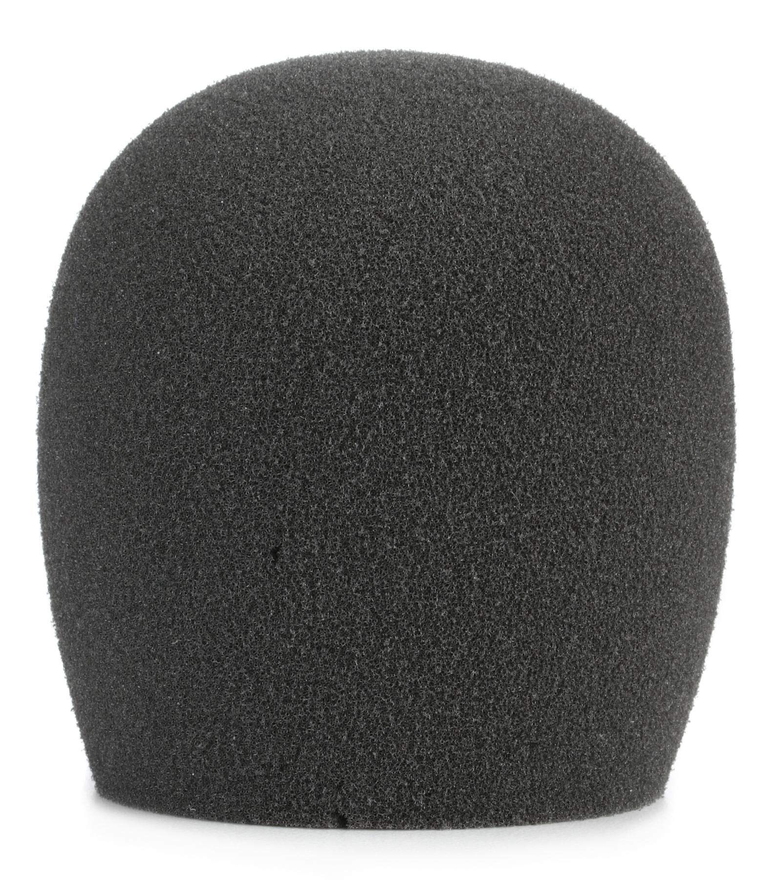 Shure A58WS-GRA Foam Windscreen for All Ball Type Microphones, Gray