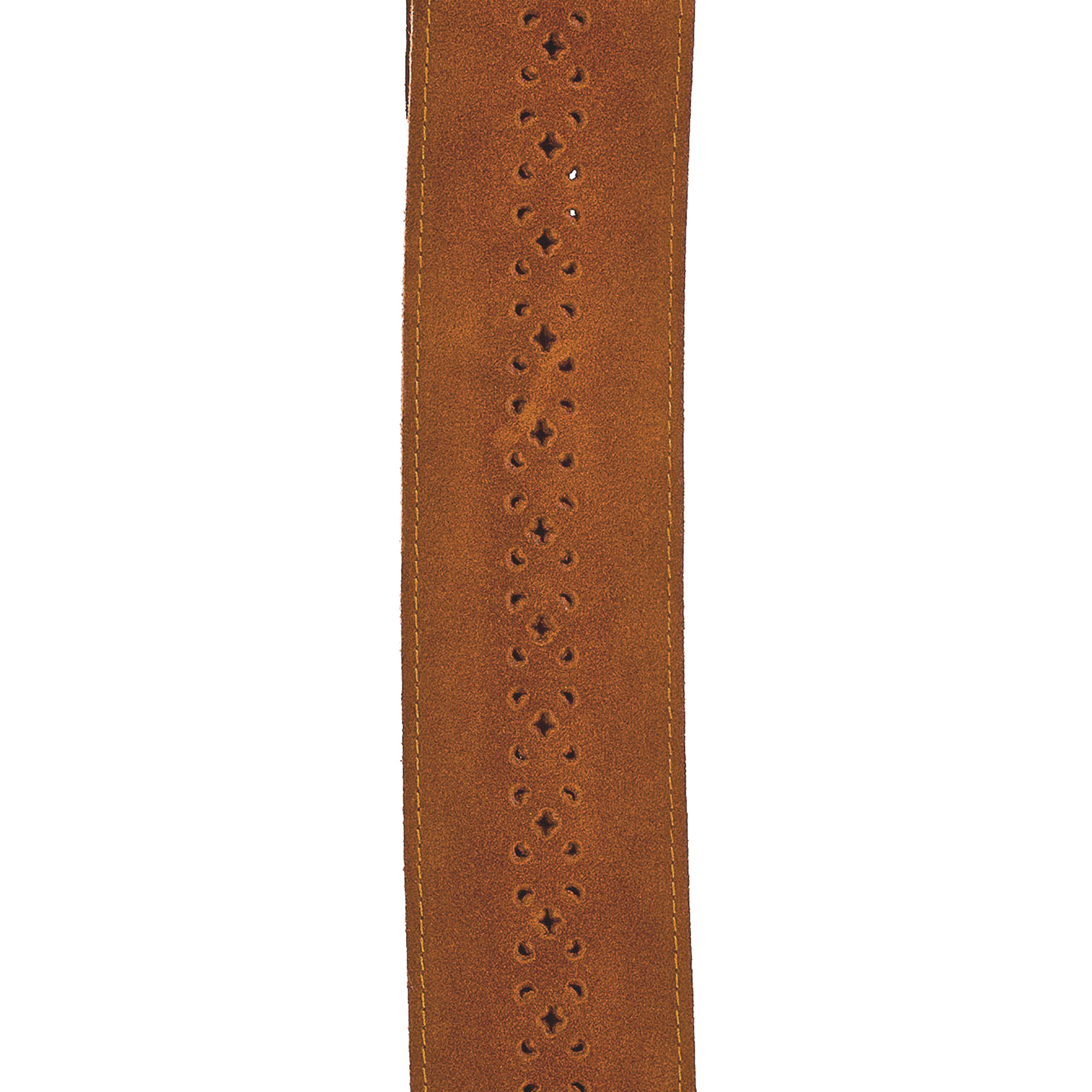 D'Addario Perf Lth St,Camel Suede Rosete (25PRF04)