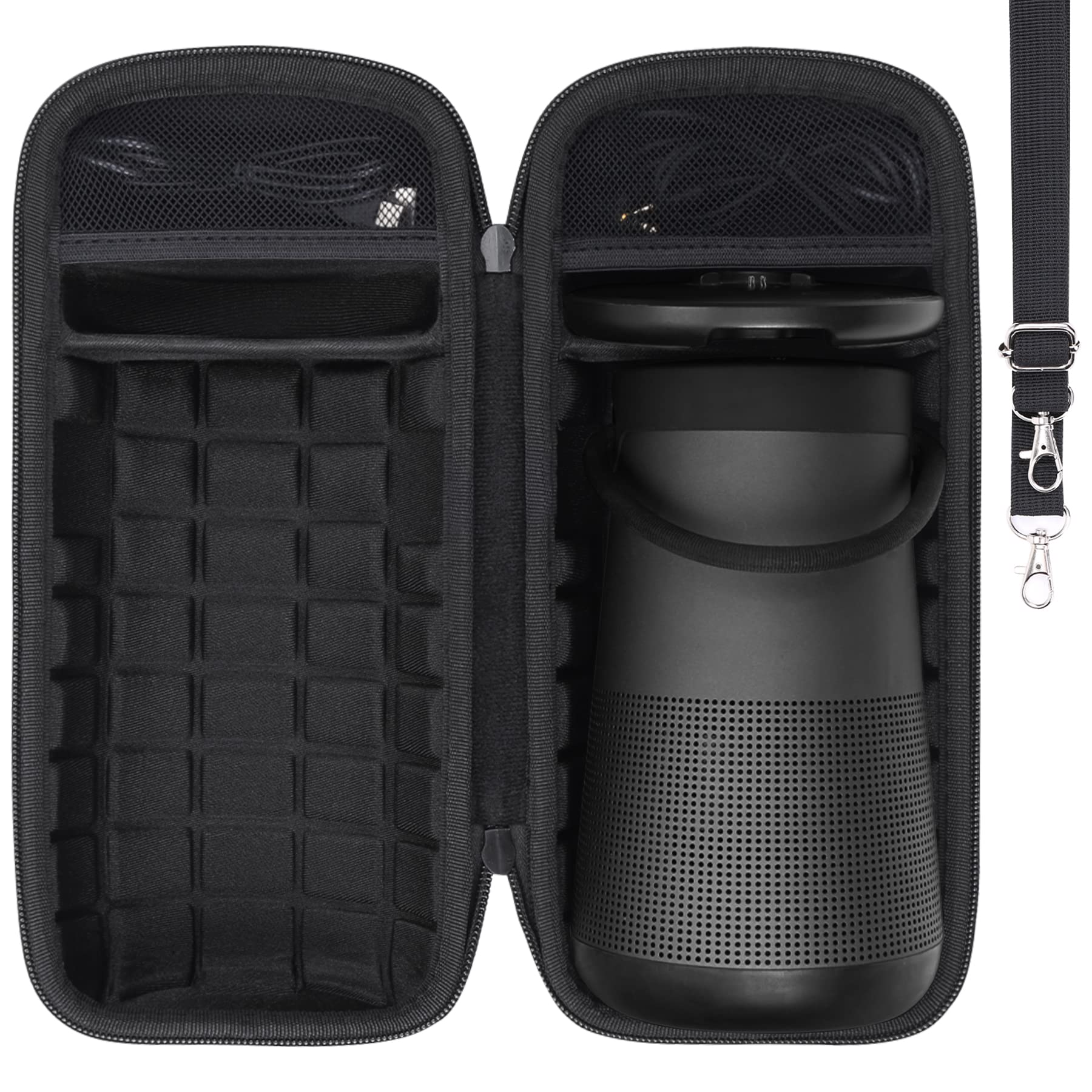 co2CREA Hard Case Bag Replacement for Bose SoundLink Revolve+ Series II Revolve Plus Bluetooth 360 Speaker Replacement for Charg