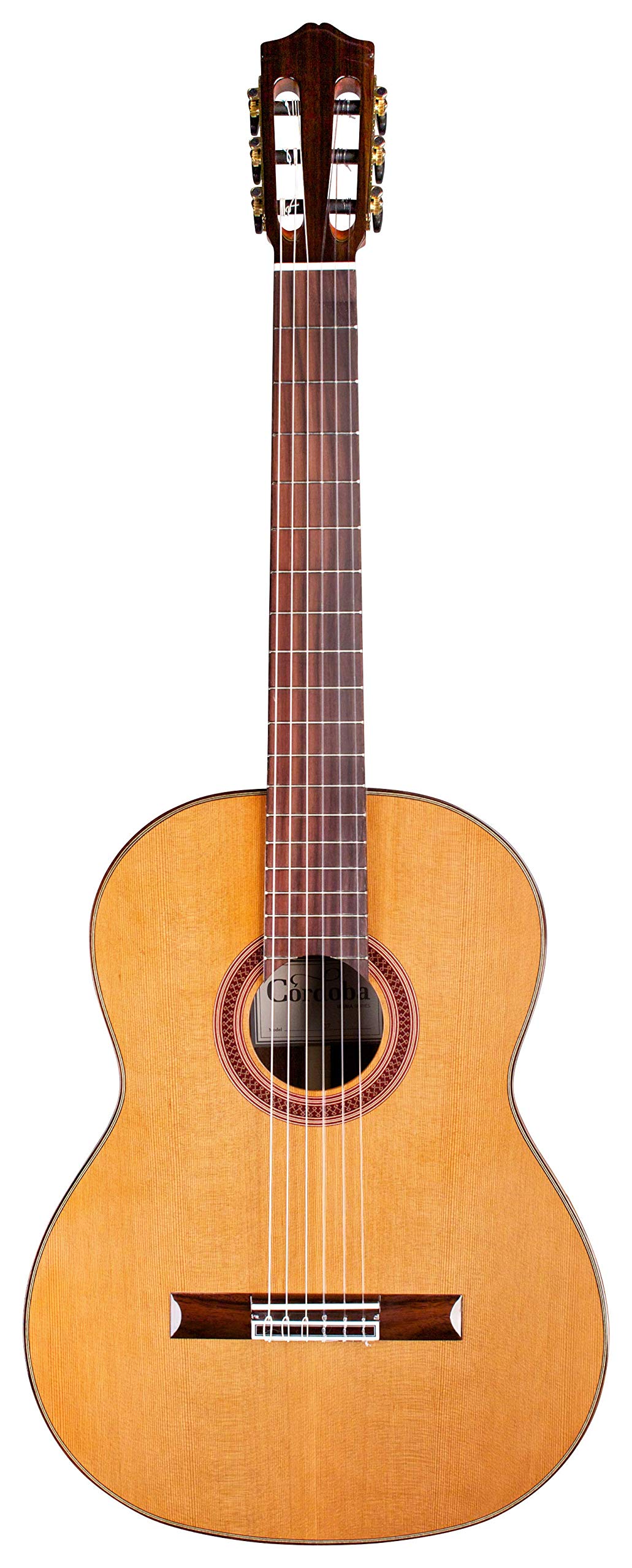 Cordoba C7 CD Classical Acoustic Nylon String Guitar, Iberia Series