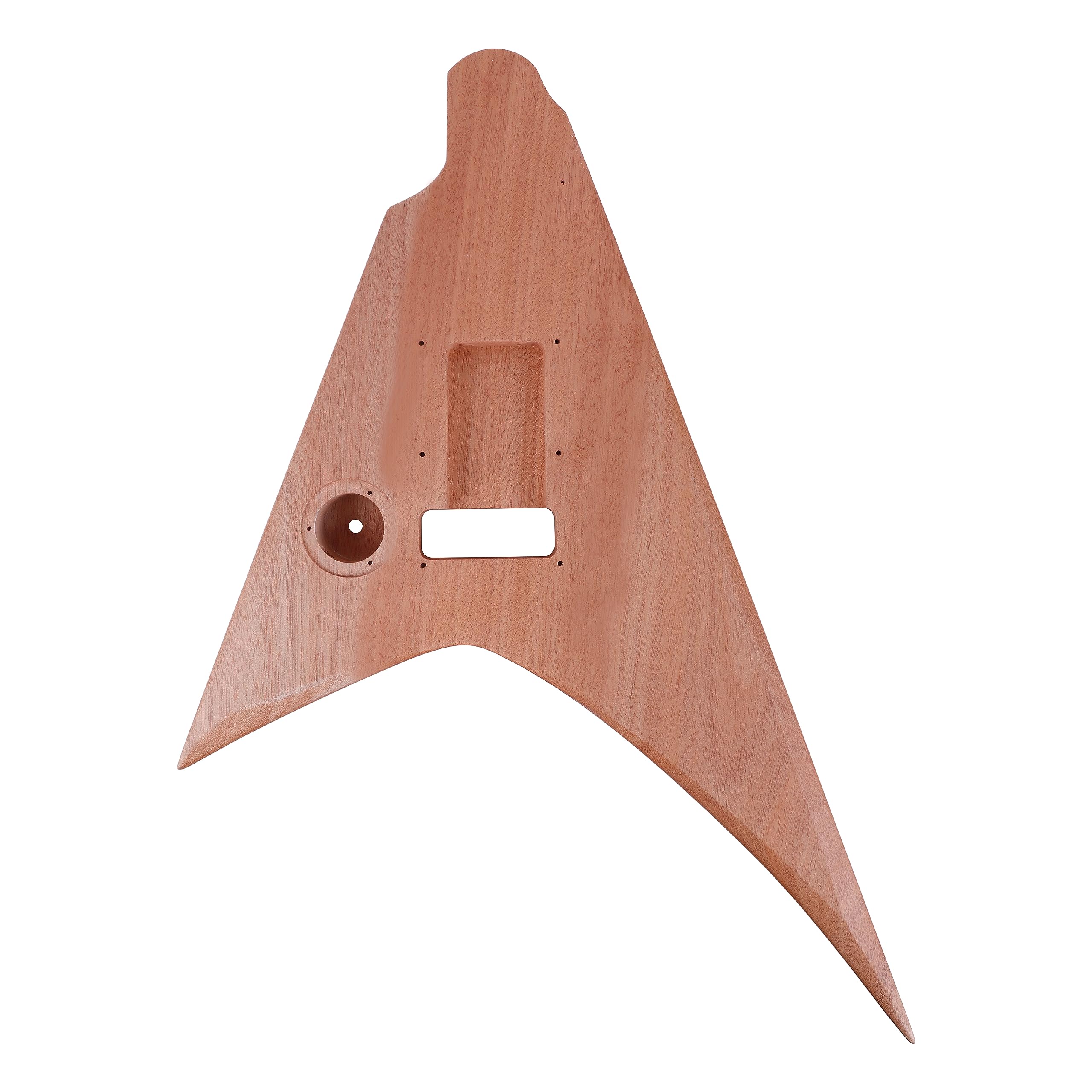 Leo Jaymz DIY TL Semi-Hollow Style Electric Guitar Kits with Mahogany Body and Maple Neck - Laurel Wood Fingerboard and All Comp