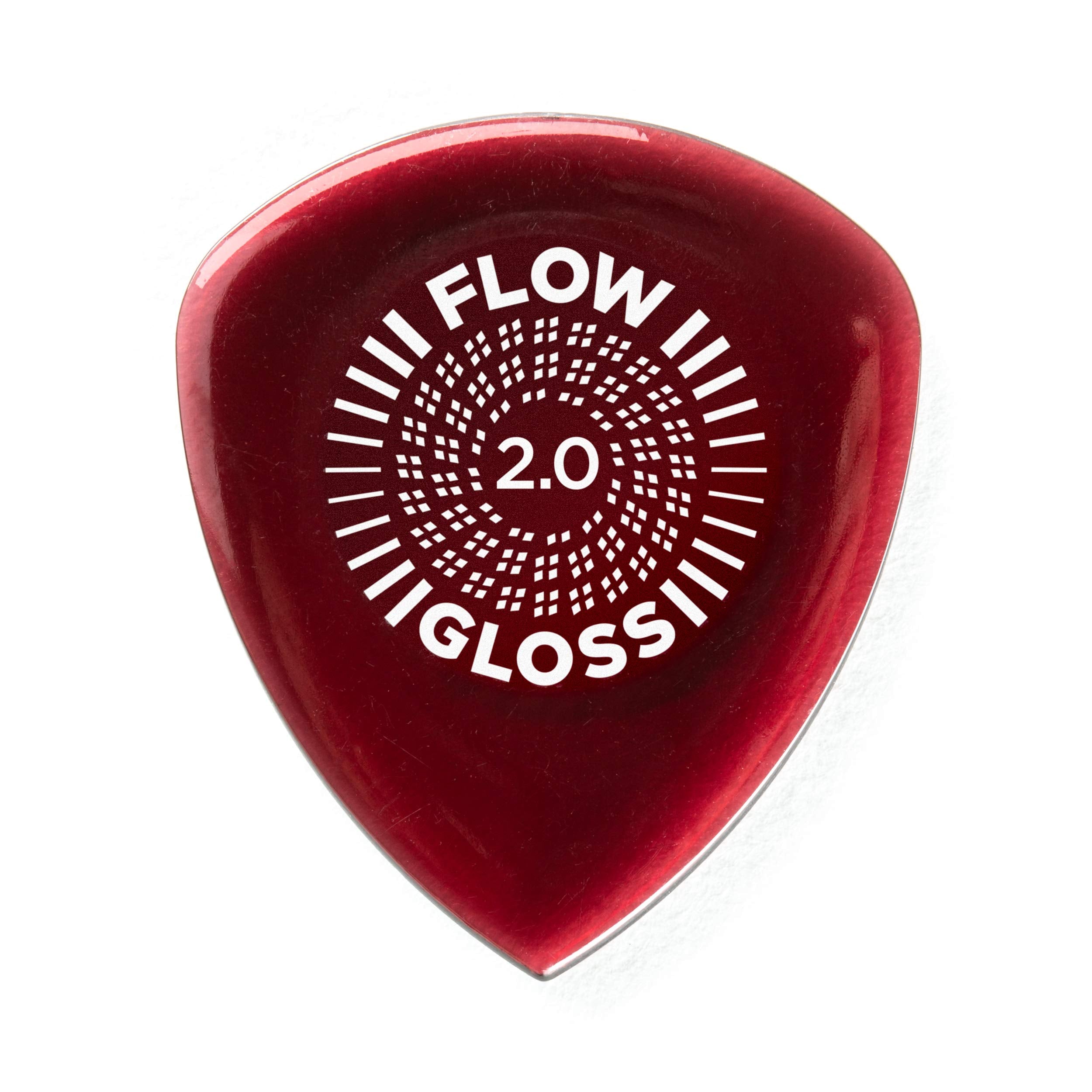 Dunlop Flow Gloss 2.0Mm Guitar Pick-3 Pack