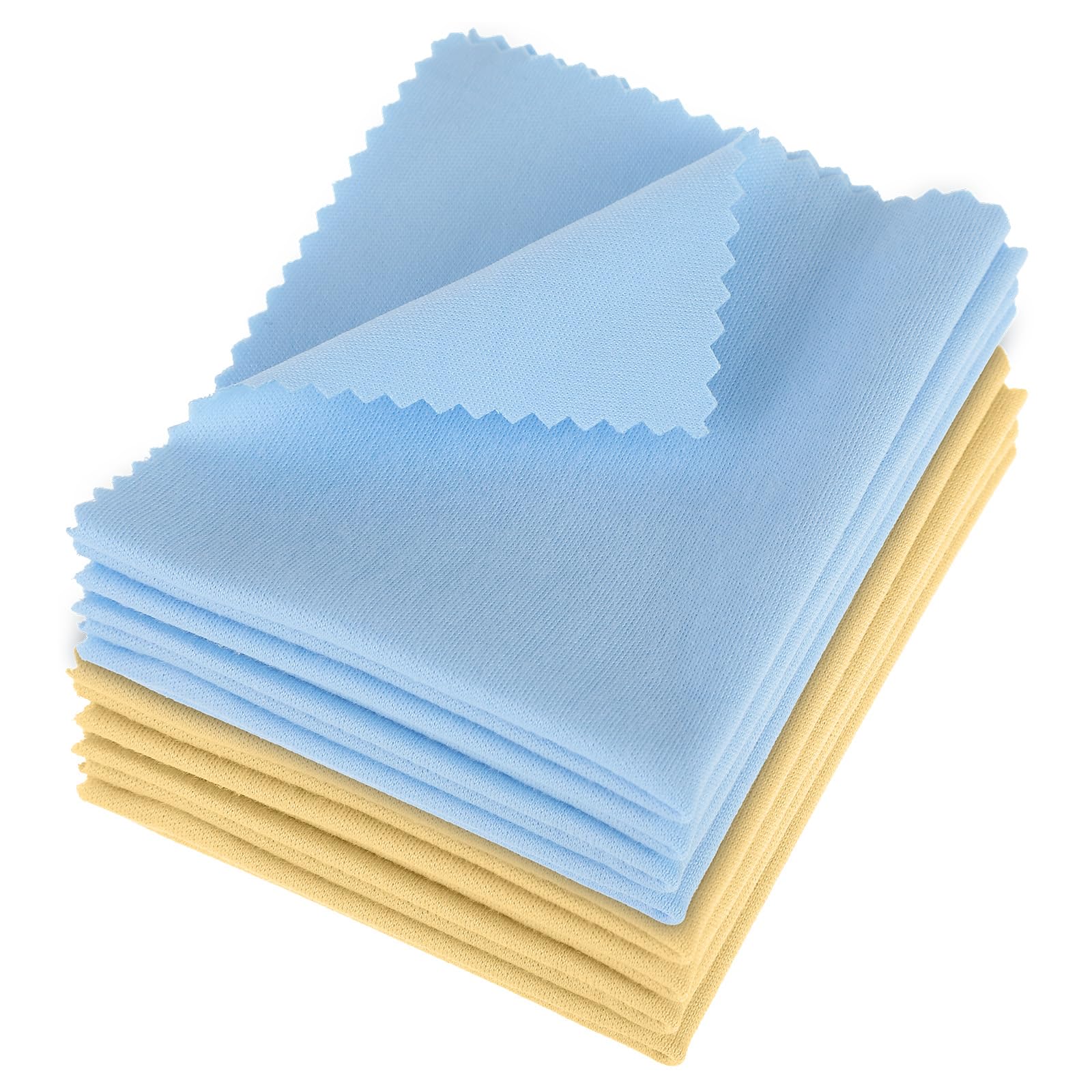 10Pcs Flute Cleaning Cloth, Microfiber Violin Cleaning Cloth Soft Instrument Cleaning Cloth For Guitar Flute Violin Piano Trumpe