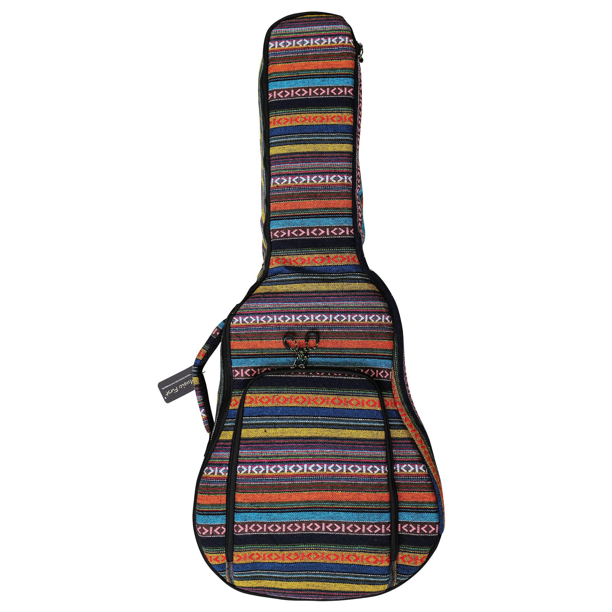 Music First Original Design 0.9'' (23Mm) Thick Padded Country Style Guitar Case, Guitar Bag, Guitar Soft Case. (Fit For 40~41 In