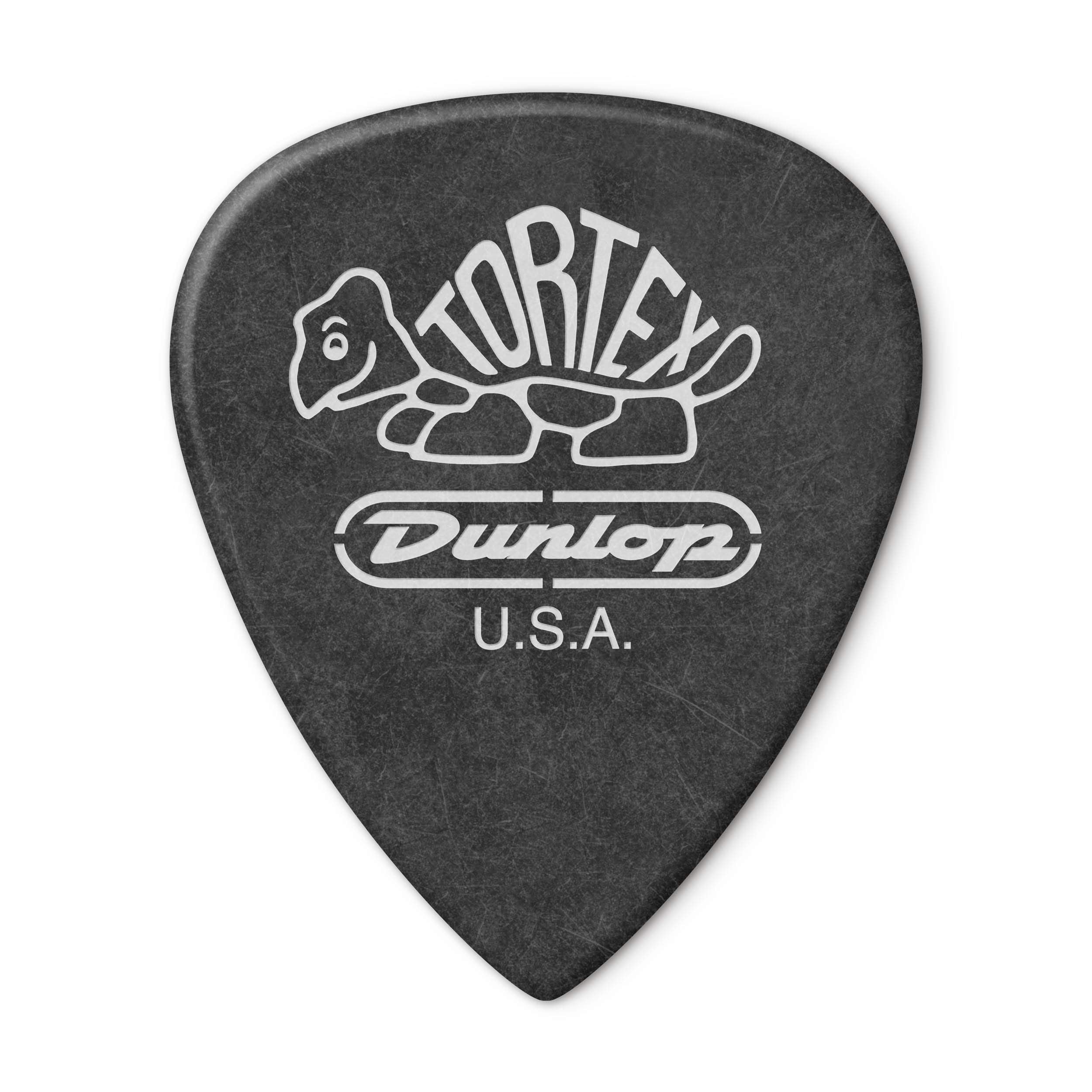Jim Dunlop 462P1.35 Tortex Tiii, Black, 1.35Mm, 12/Player'S Pack