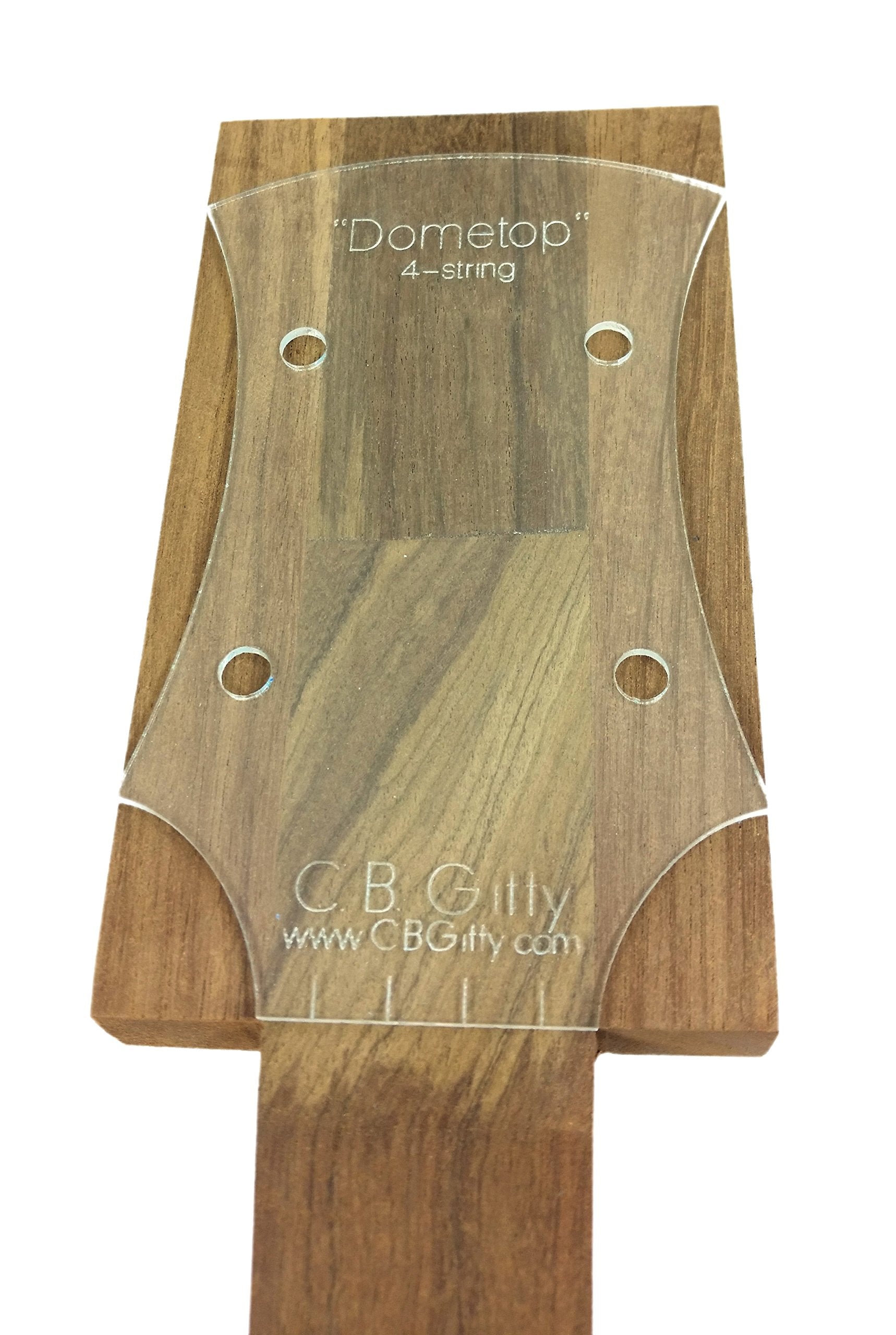 16pc. Cigar Box Guitar Headstock Shape Templates - 2 sizes each of 8 different custom designs