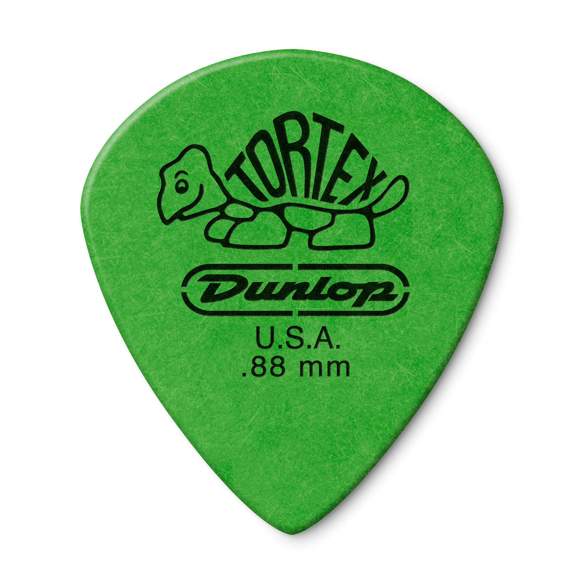 Dunlop 498P.88 Tortex Jazz Iii Xl, Green, .88Mm, 12/Player'S Pack