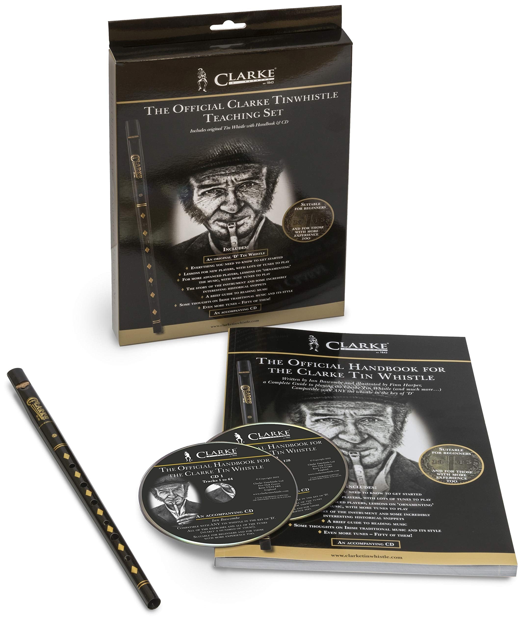 Clarke Original Whistle and Book Set - Book, CD, and Whistle