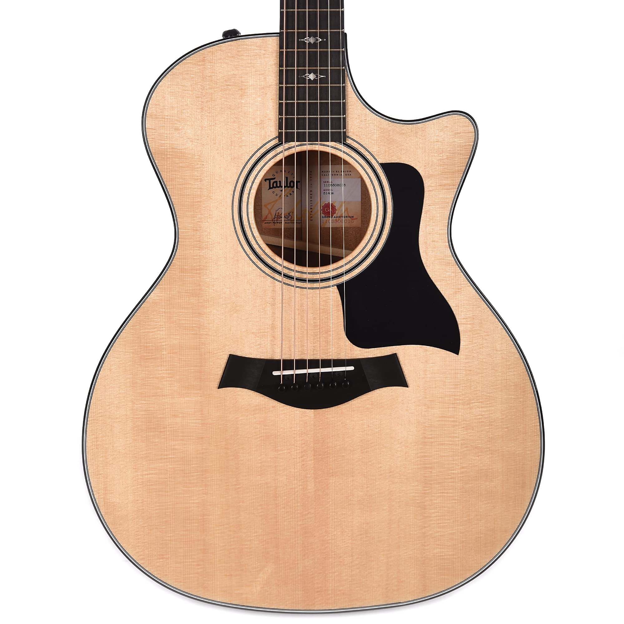 Taylor 314ce Grand Auditorium Sitka/Sapele ES2 w/V-Class Bracing