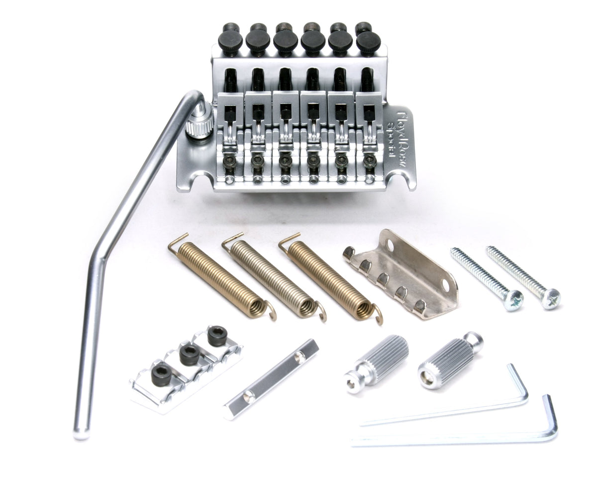 Floyd Rose 657622 Special Series Tremolo Bridge W/ R2Sc Nut Satin Chrome