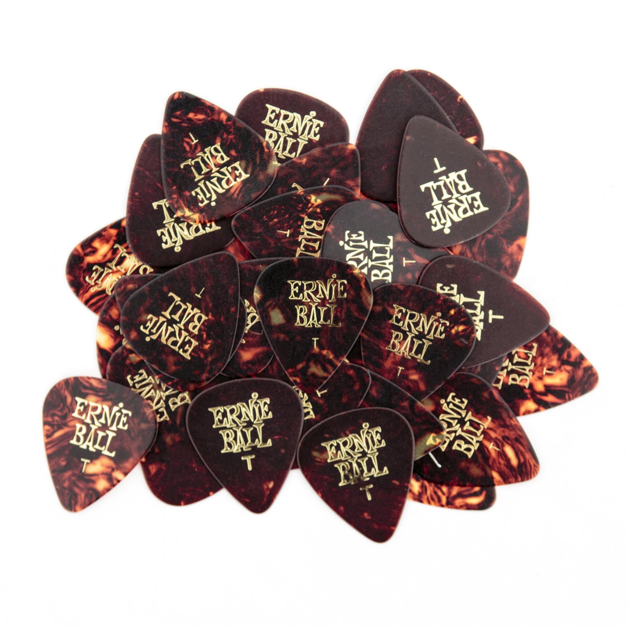 Ernie Ball Guitar Picks, Thin, Shell, 144-pack (P09102)