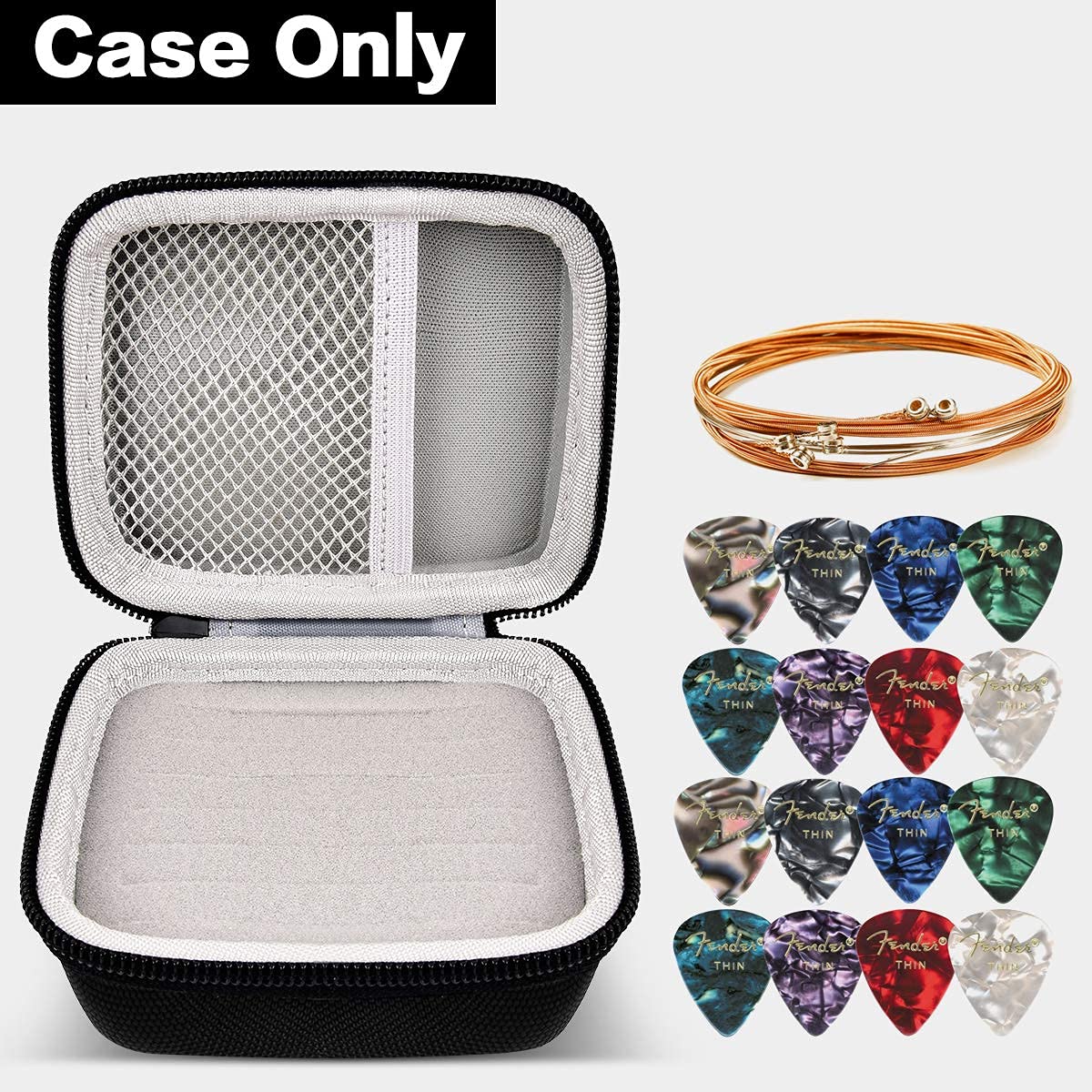 PAIYULE Guitar Pick Holder Case for Fender/for Dunlop/for D'Addario/for Jim Dunlop/for ChromaCast/for UNLP MUSICAL INSTRUMENT Gu