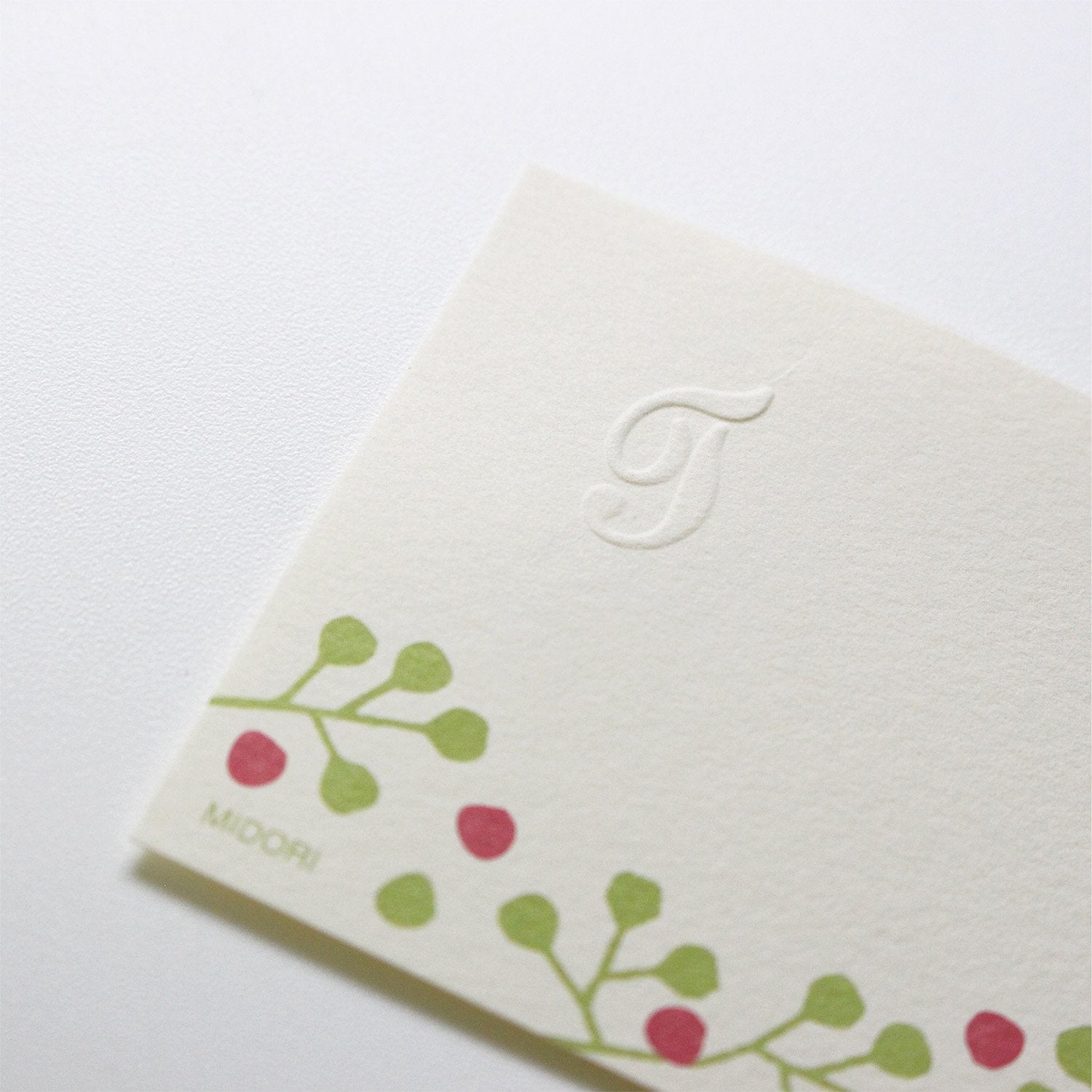 Midori Embosser Cartridge Character T