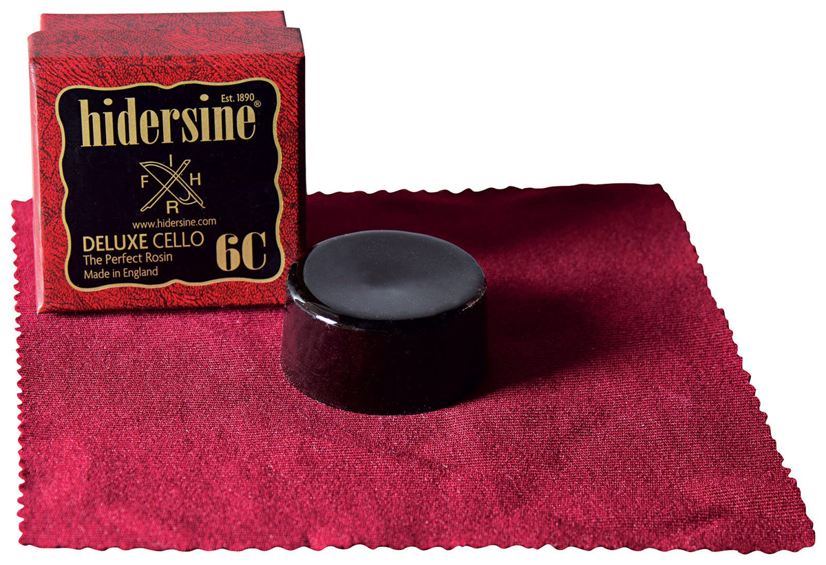 Hidersine VP-036C Series VI Cello Bow Rosin 35g Clear Black for Steel ...
