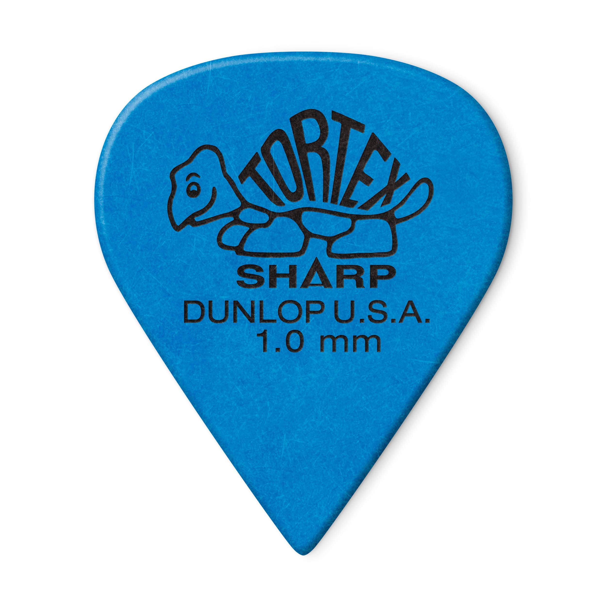 Dunlop Tortex Sharp Guitar Picks 10Mm Blue 72 Pack