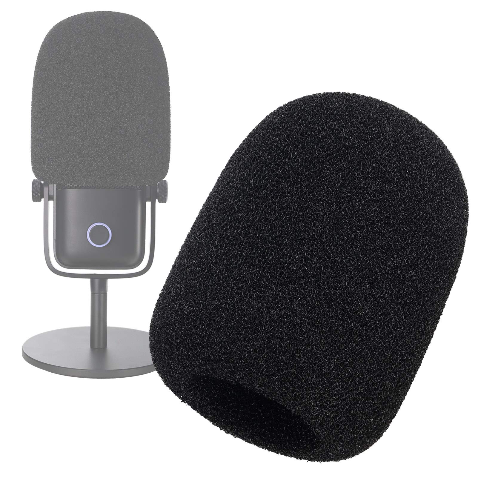 Windscreen For Elgato Wave 1 Microphone - Professional Mic Foam Covers Pop Filter Compatible With Elgato Wave:1 Streaming Microp