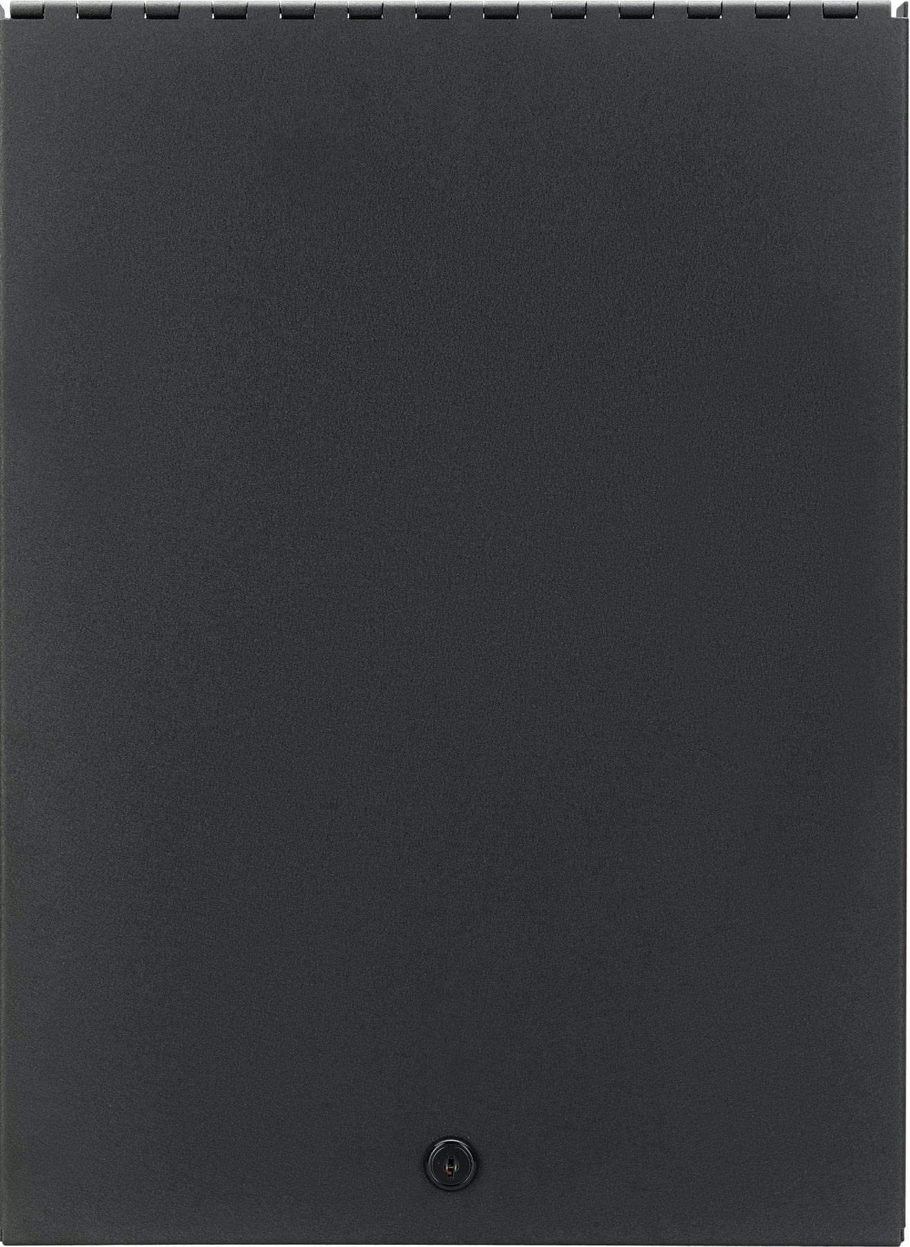Solid Steel Security Door for Rackmount Rack Height: 14 H (8U Space)