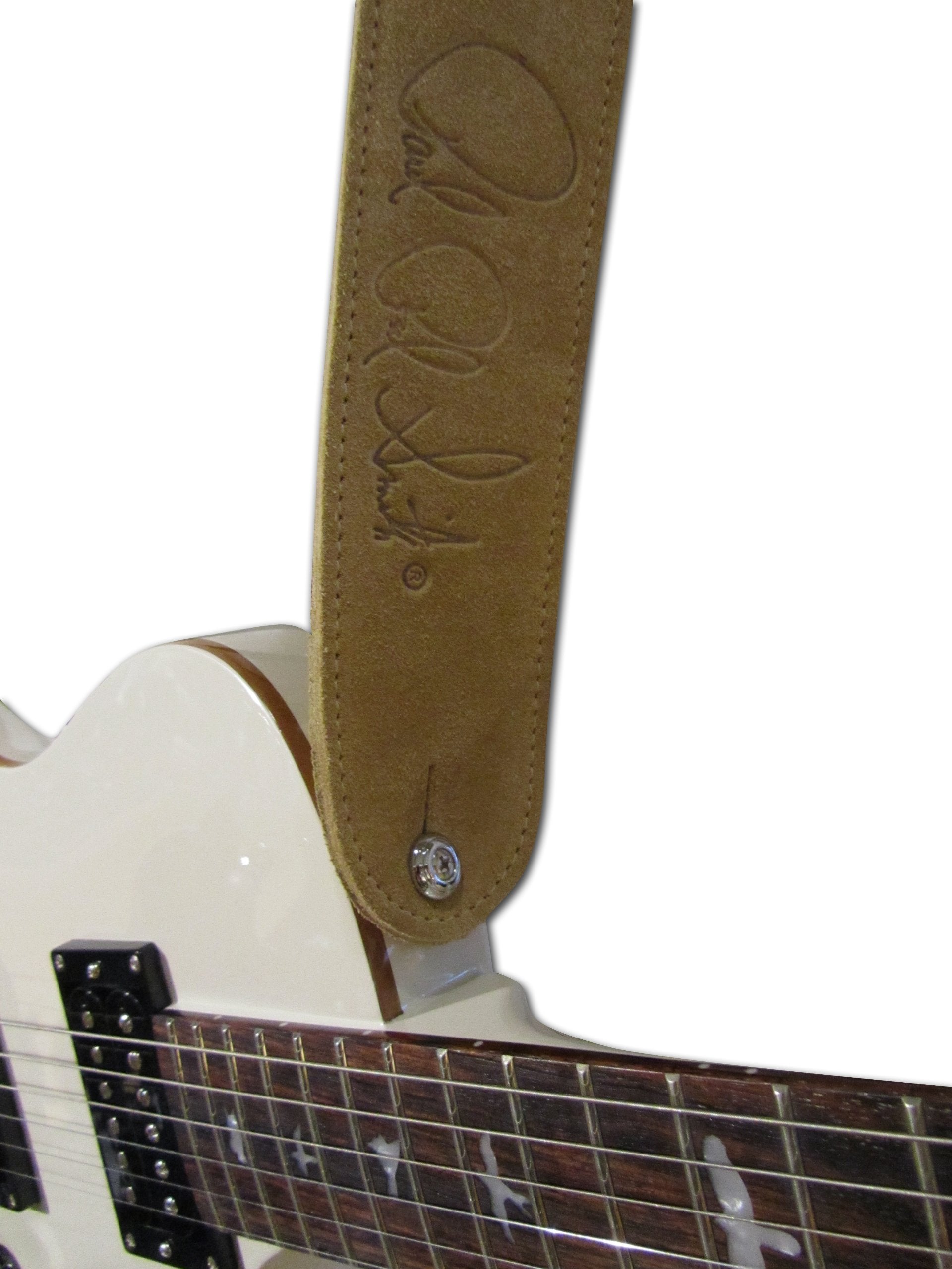 PRS Guitars Suede Guitar Strap, Tan (100158::008:)
