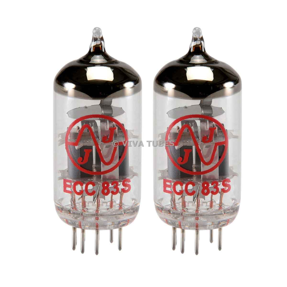 New In Box Gain Matched Pair Jj Electronics Tesla 12Ax7 Ecc83-S Vacuum Tubes