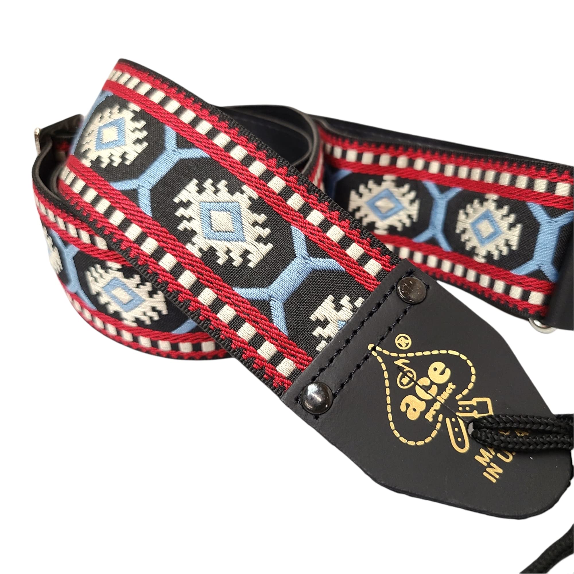 Ace Vintage Reissue Straps by DAndrea USA - Snowflake