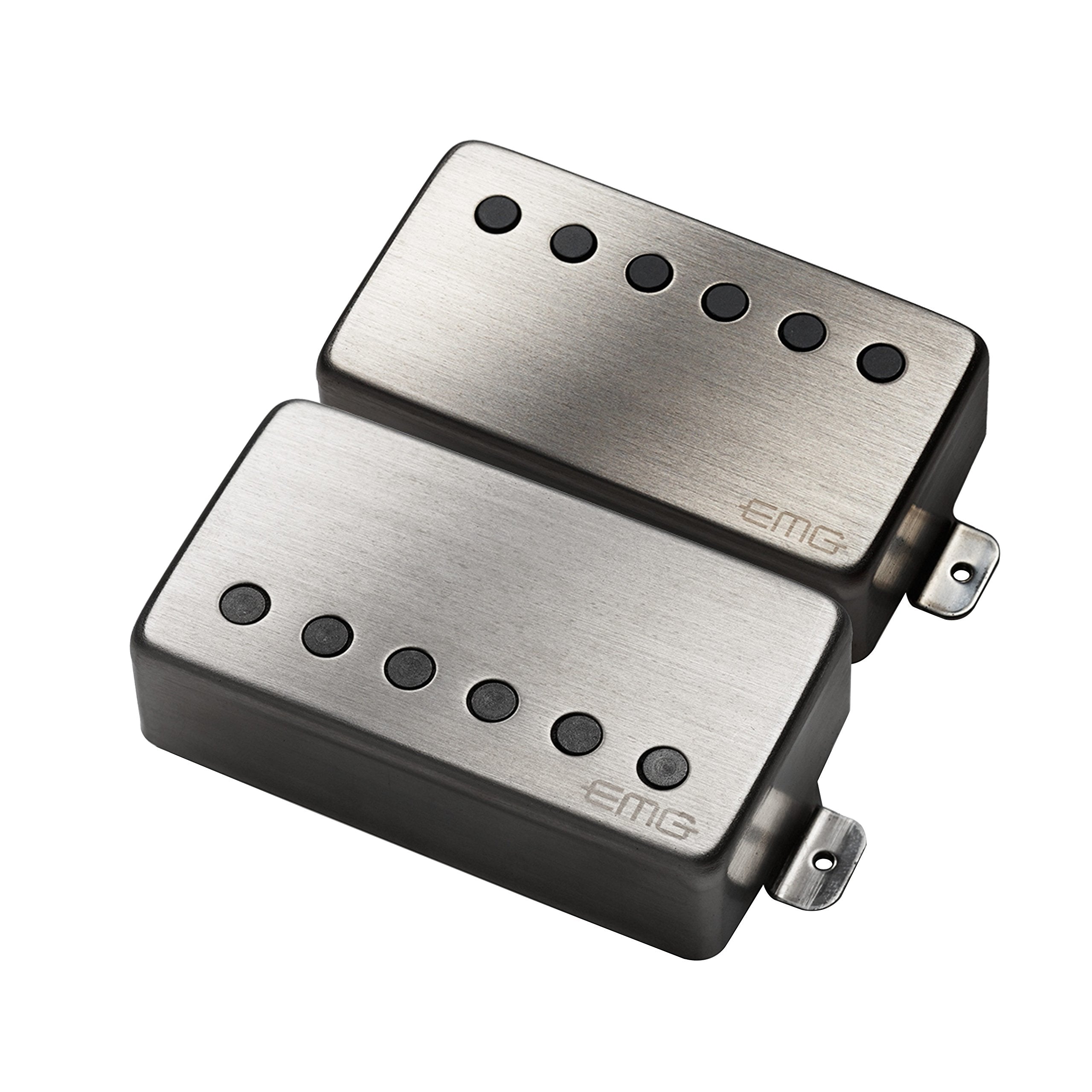 Emg Jh James Hetfield Electric Guitar Pickup Set, Brushed Chrome