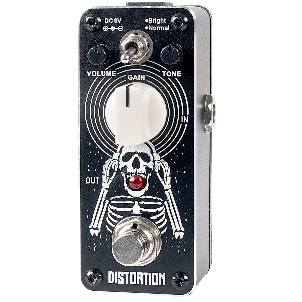 Sondery Distortion Guitar Effect Pedal, Recreation Of 70-80As Classical British Stack Sound - True Bypass, 2 Modes Of Bright And