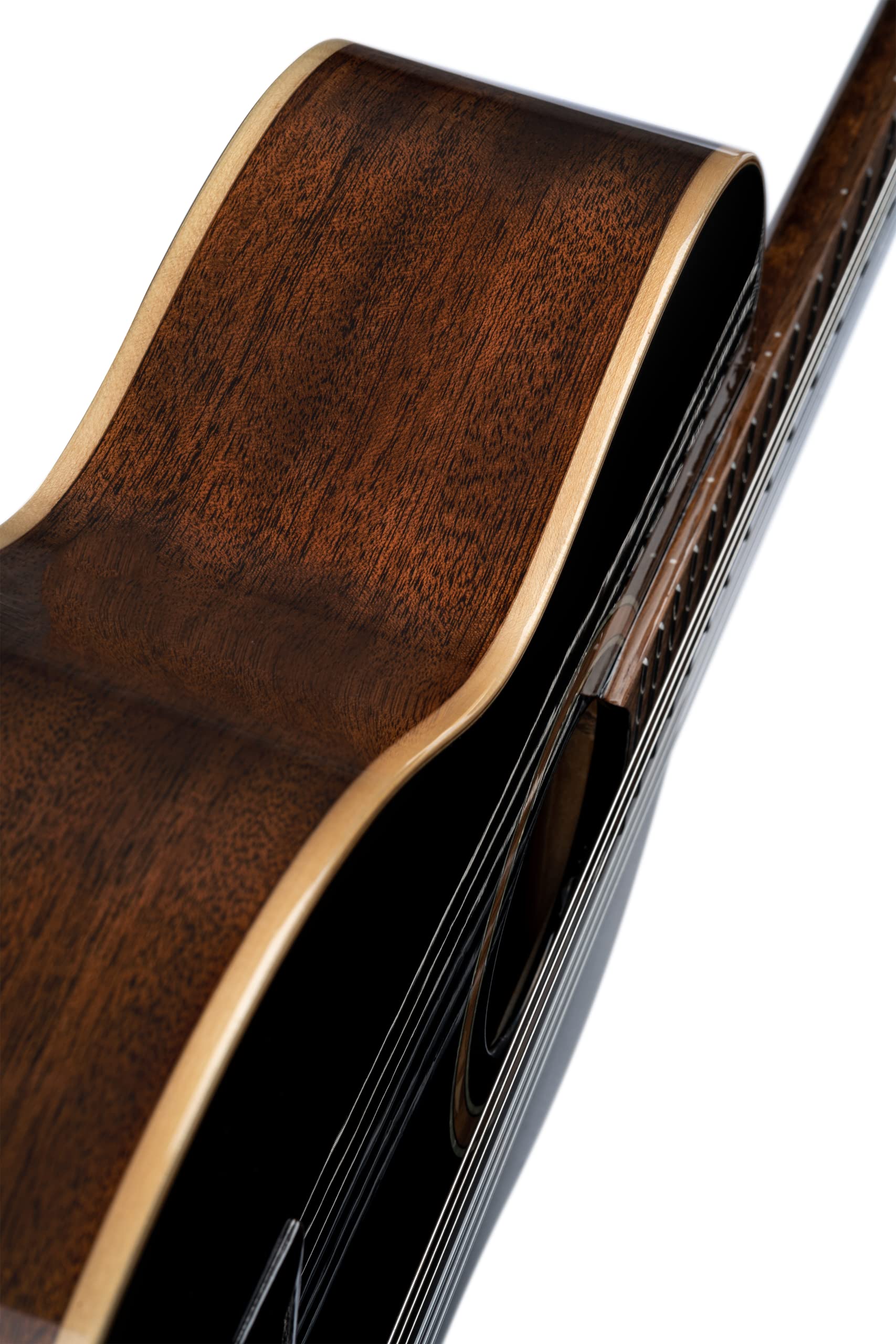 Performer Series Solid Top Slim Neck Acoustic-Electric Nylon Classical Guitar with Bag