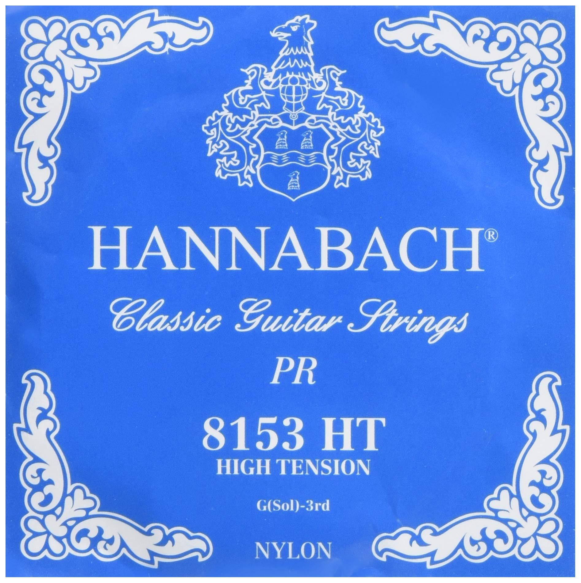 Hannabach Series 815 High Tension Silver Special Single G3 String For Classic Guitar (652533)