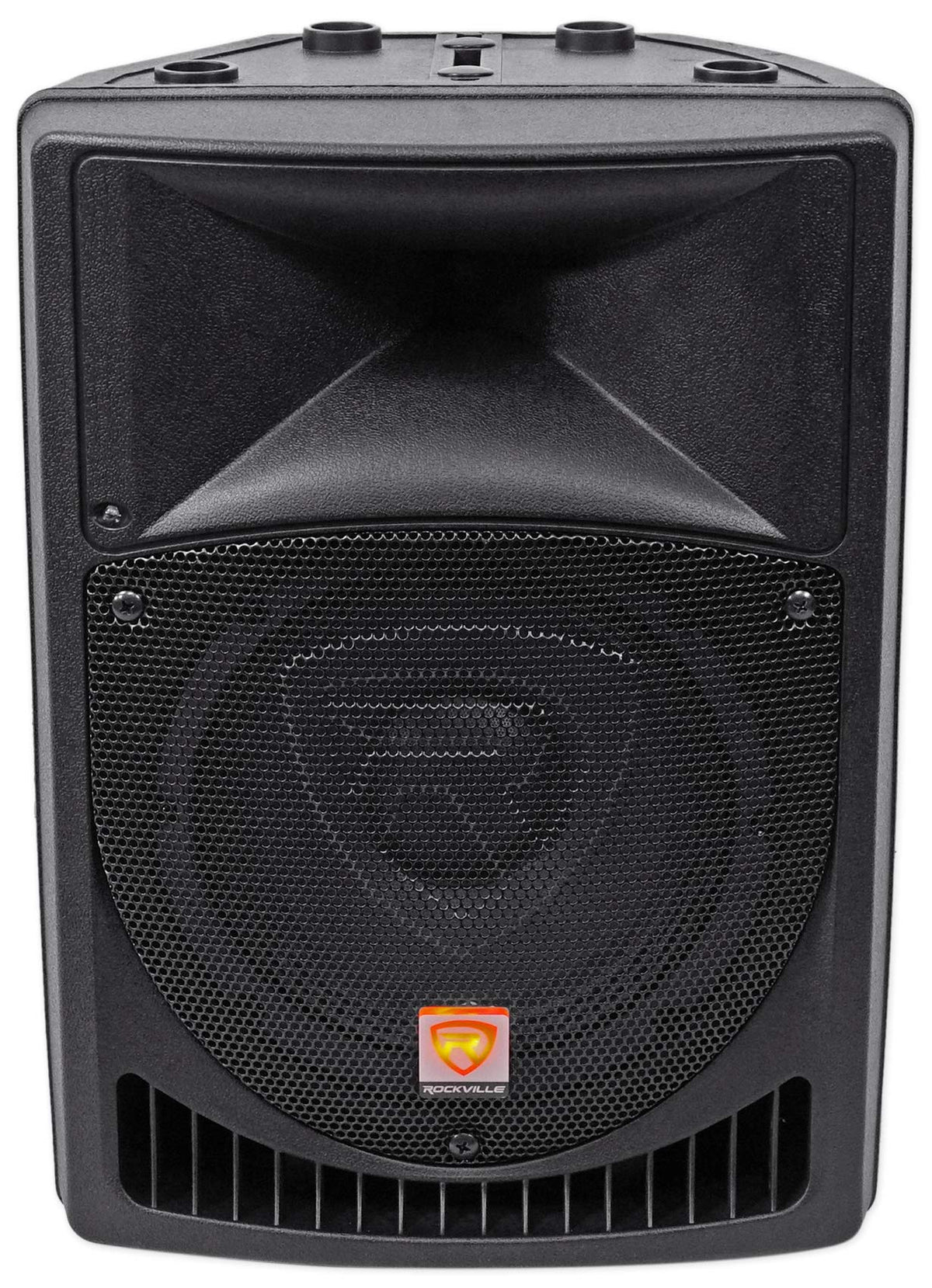 Rockville Rpg8 Powered Active 400 Watt 2-Way Dj Pa Speaker System, 8 Inch,Black