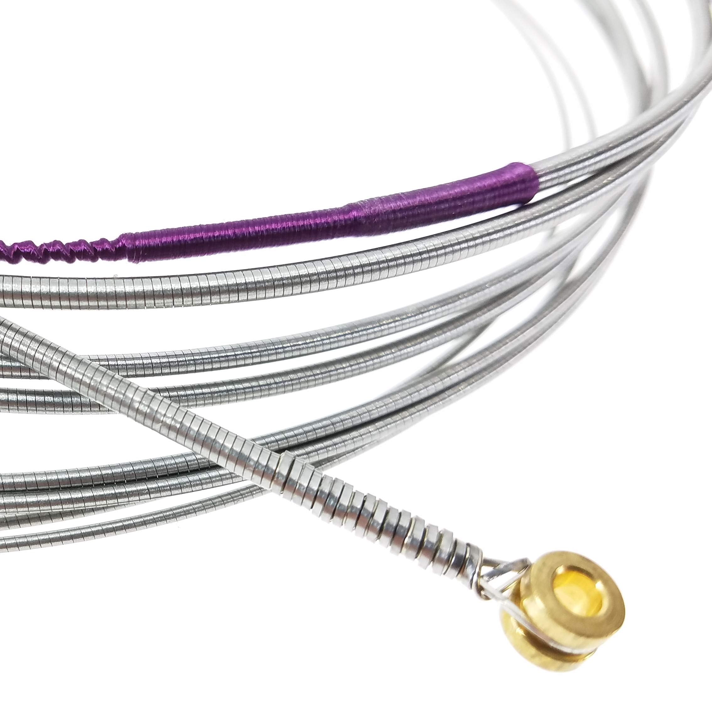 GHS Strings, 5-String Bass Precision Flats, Stainless Steel Flatwound, 37.25'' Winding, Medium (.045.126) (M3050-5)