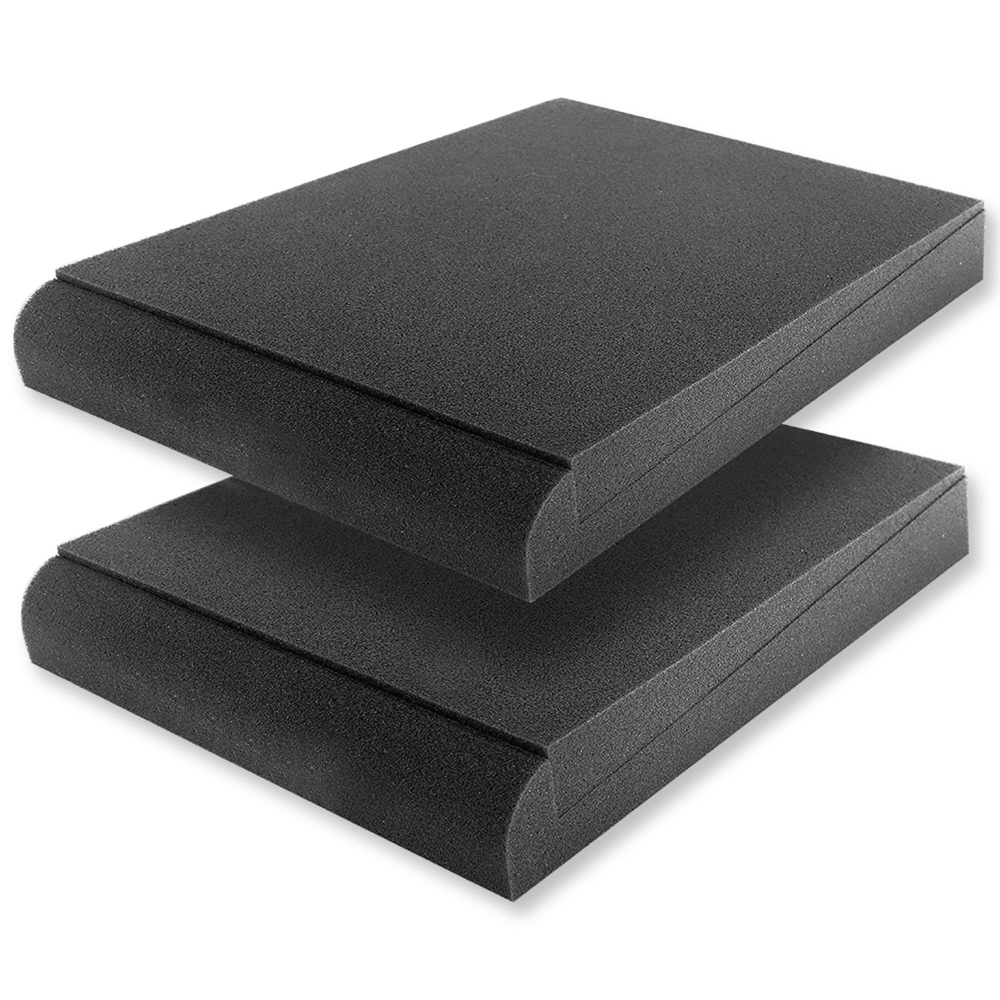 YGM Acoustic Foams XL Studio Monitor/Speaker Isolation Pads for 6 -10   Monitors | High-Density Acoustic Foams with Angle Adjust
