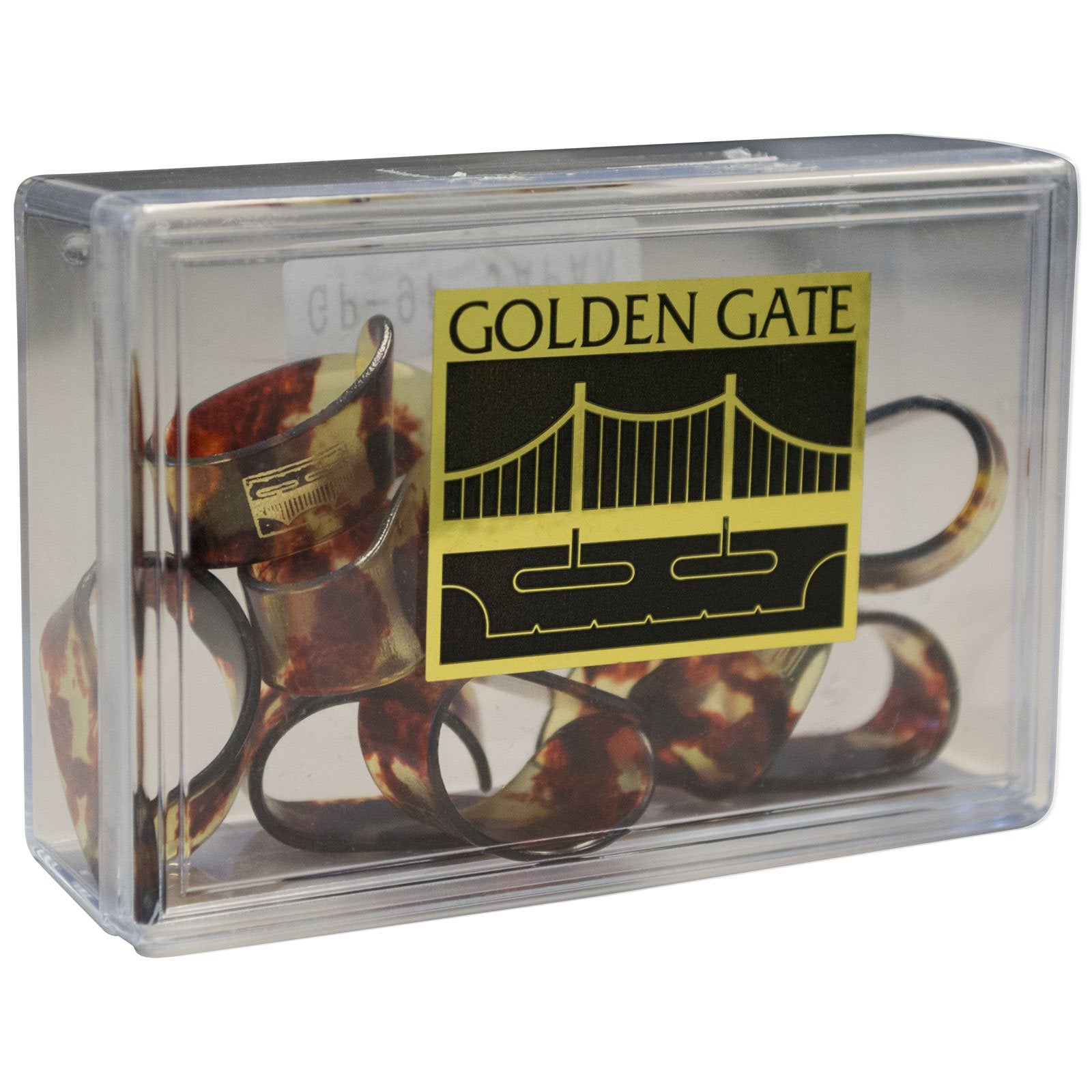 Golden Gate GP-9 Mock Tortoise Thumb Picks - Large - Dozen