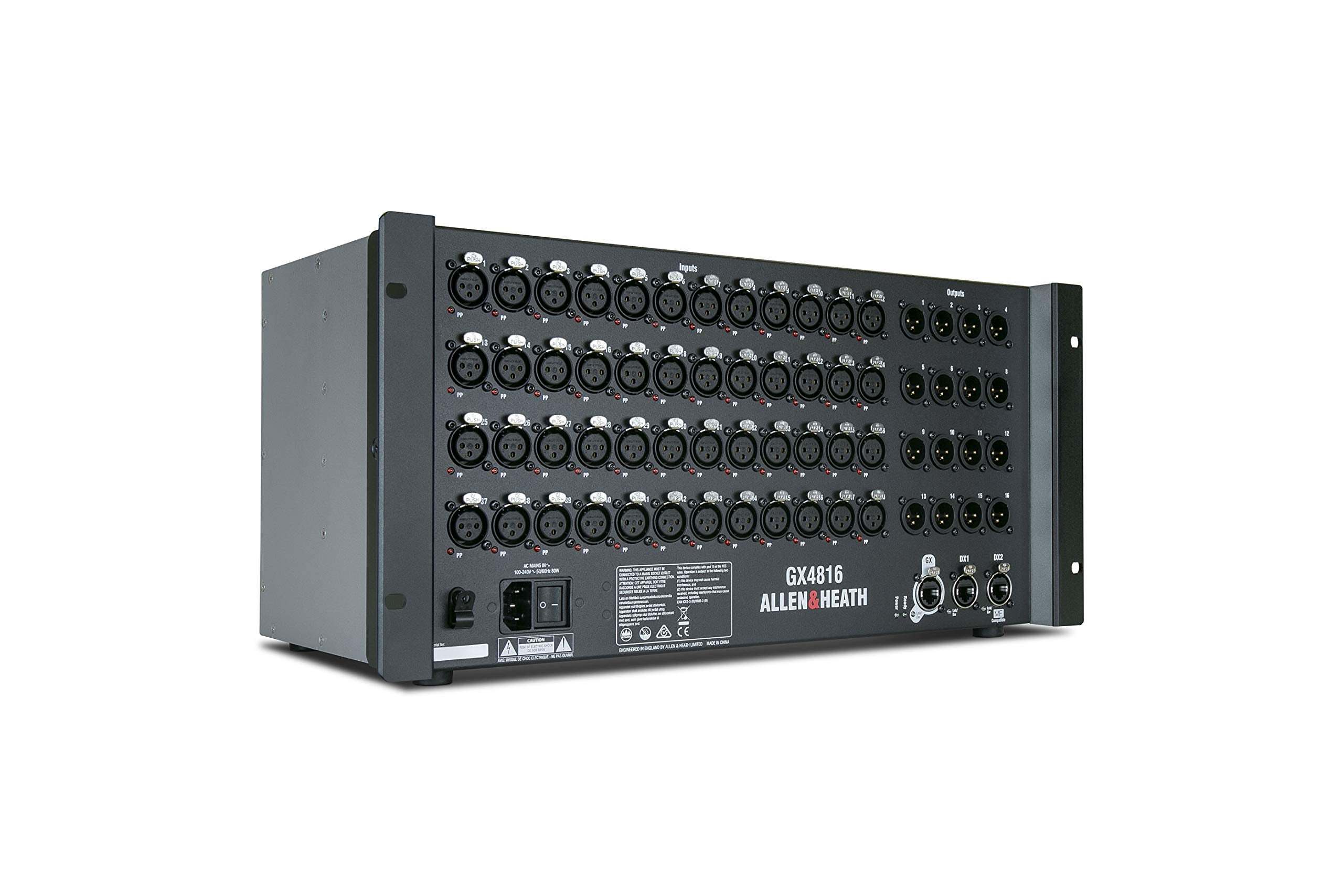 Allen & Heath GX4816 48 XLR Input / 16 XLR Output Audio Expander with DX and ME Connectivity