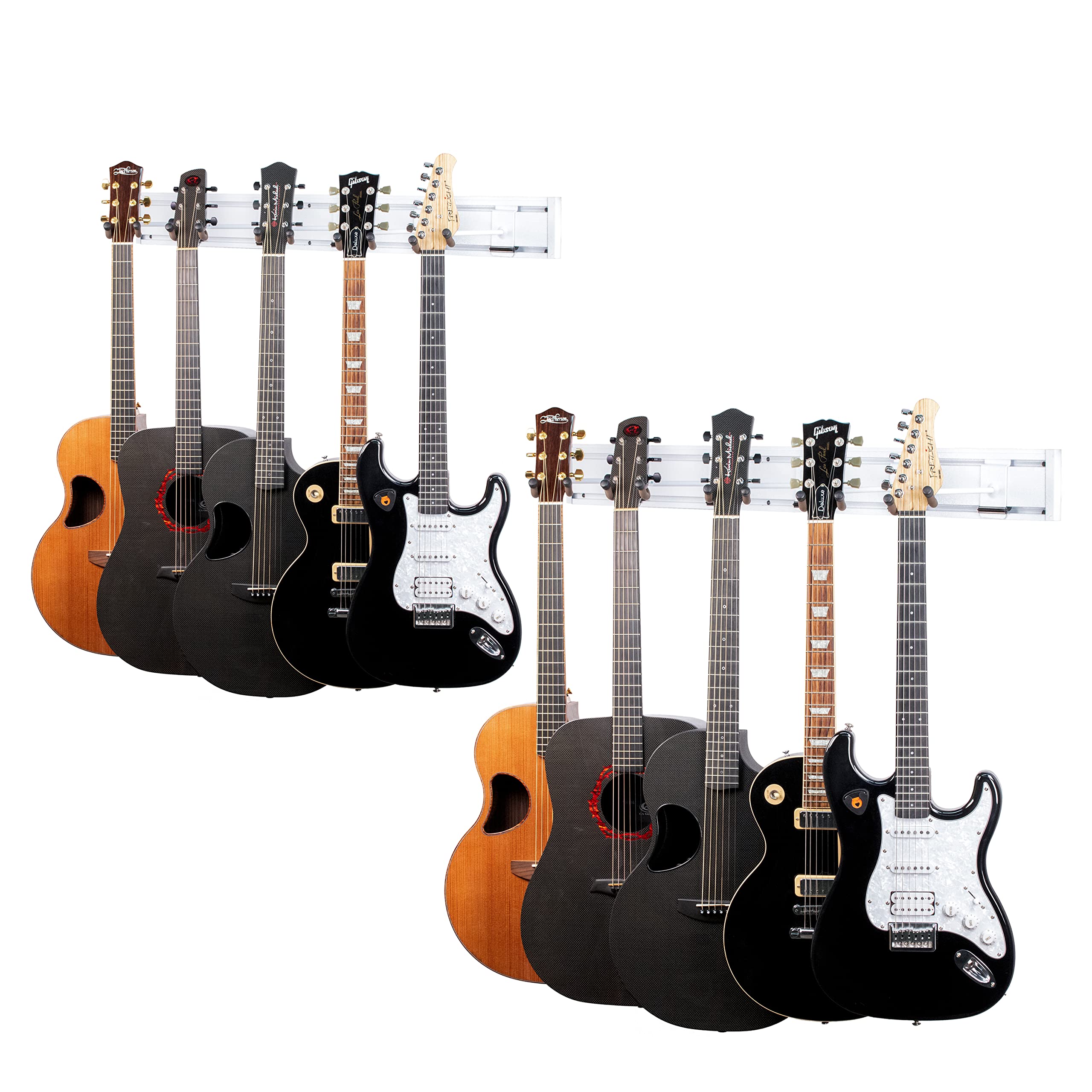 String Swing Guitar Wall Rack, Guitar Stand Mulitple Guitars, Hanging Guitar Stand For Acoustic & Electric Guitars, 10 Heavy Dut
