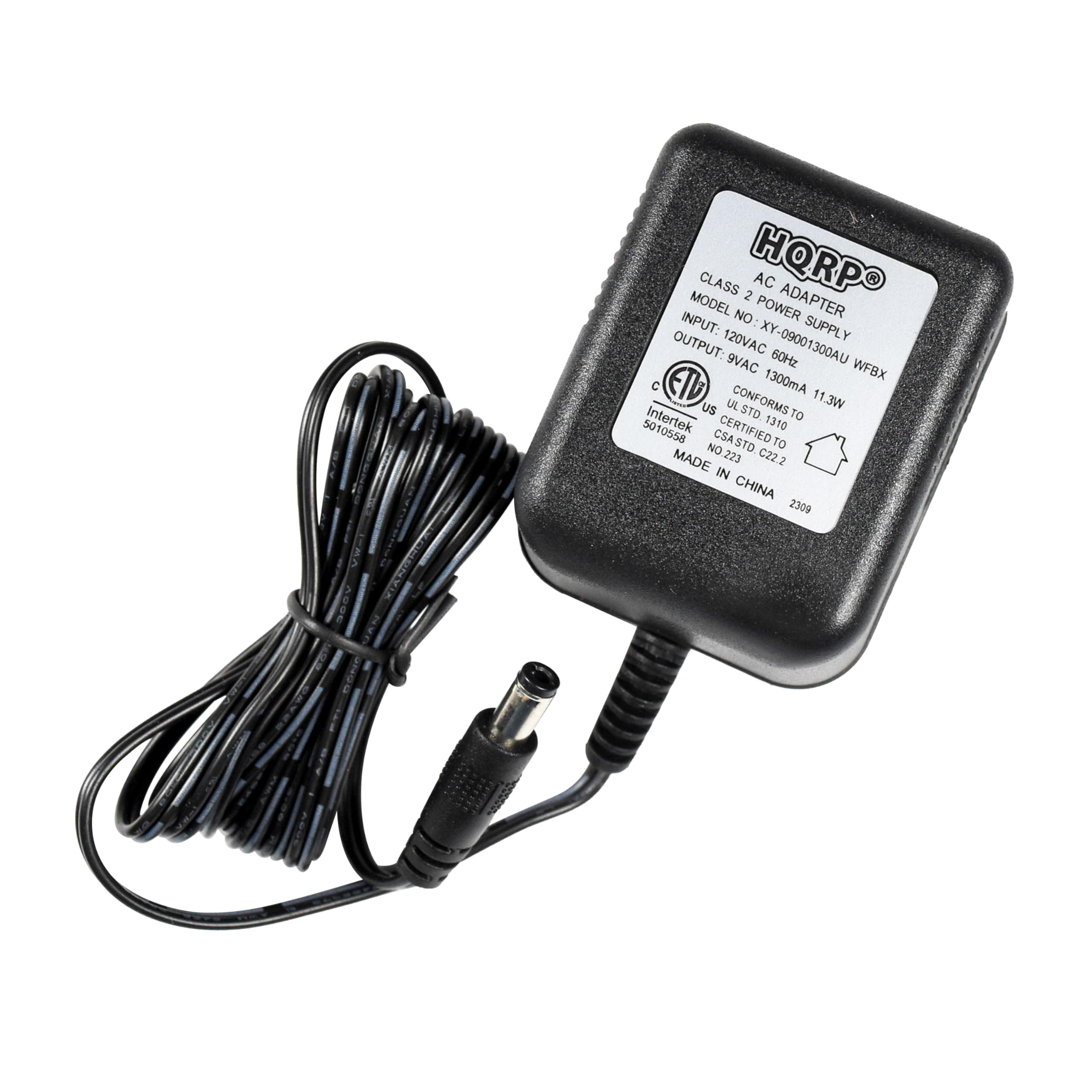 HQRP AC Adapter Compatible with DigiTech Vocalist Live 4 / Vocalist Live 5 / Vocalist Live VHM5 Guitar Multi Effects Pedals, Pow