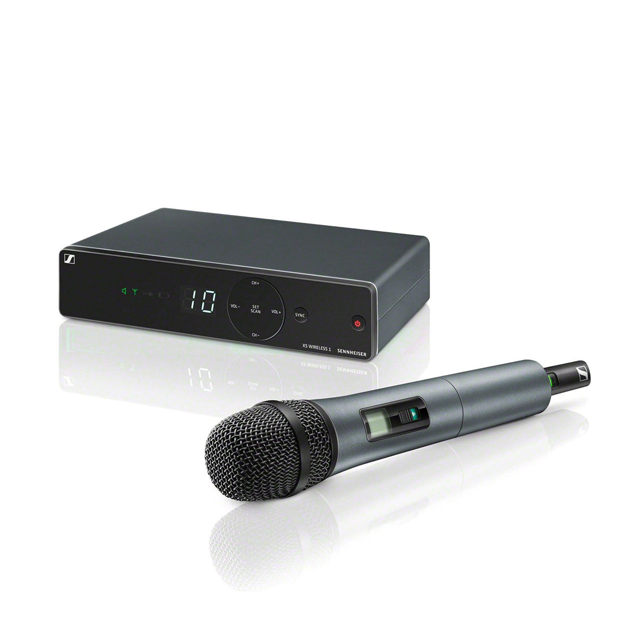 Sennheiser Xsw1-835-A Wireless Vocal Microphone System | Handheld Transmitter With Dynamic E835 Capsule | Up To 10 Compatible Ch
