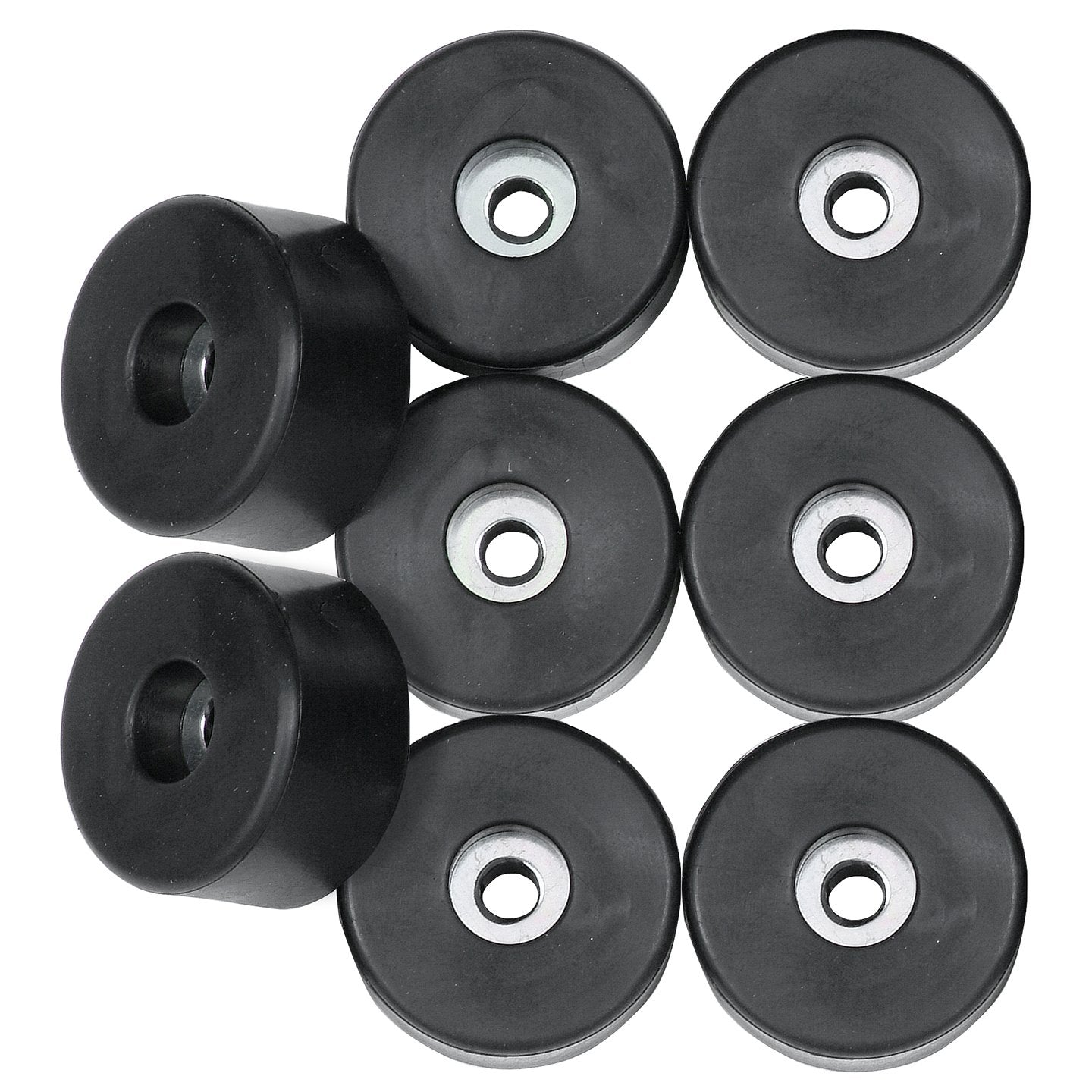 Reliable Hardware Company Rh-1606-8-A Rubber Foot, Black