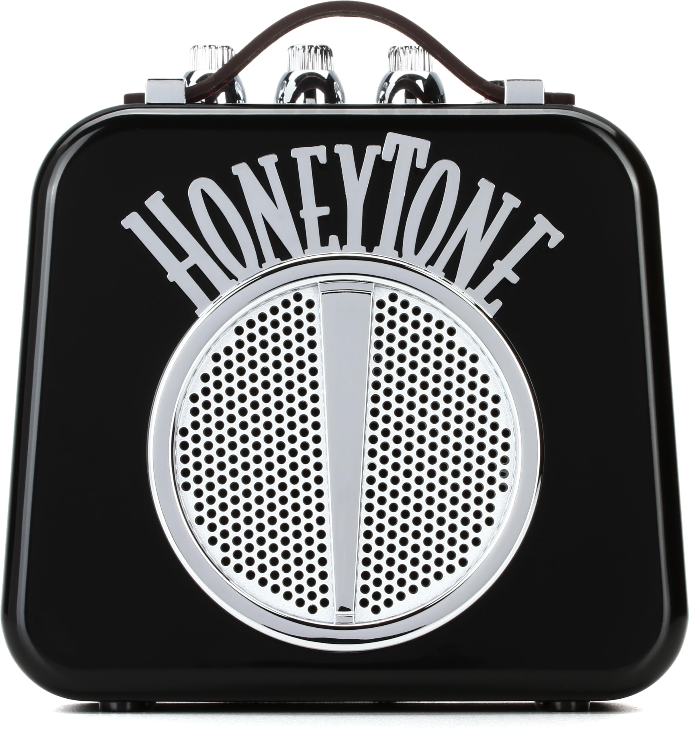 Danelectro Honeytone N-10 Guitar Mini Amp, Black With Belt Clip