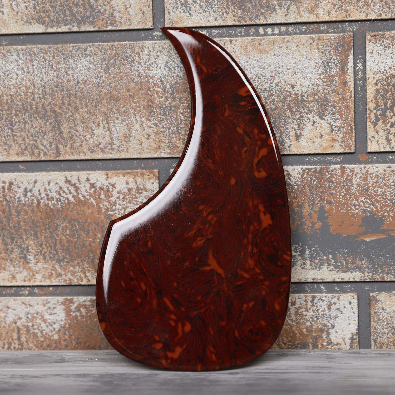 Vencetmat Acoustic Guitar Pick Guard for Most Martin - Elegant Coffee
