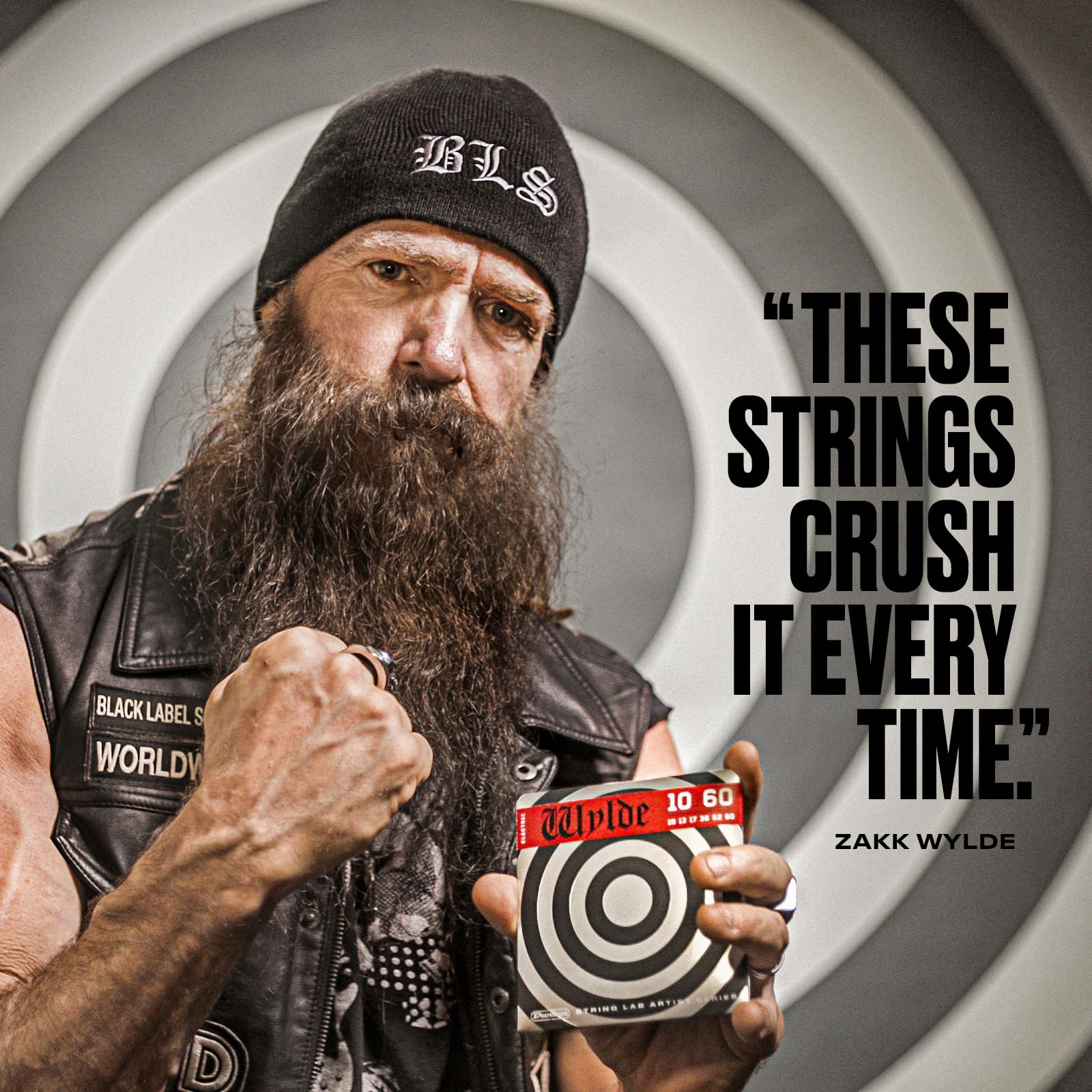 ZAKK WYLDE STRING LAB ELECTRIC GUITAR STRINGS 10-46