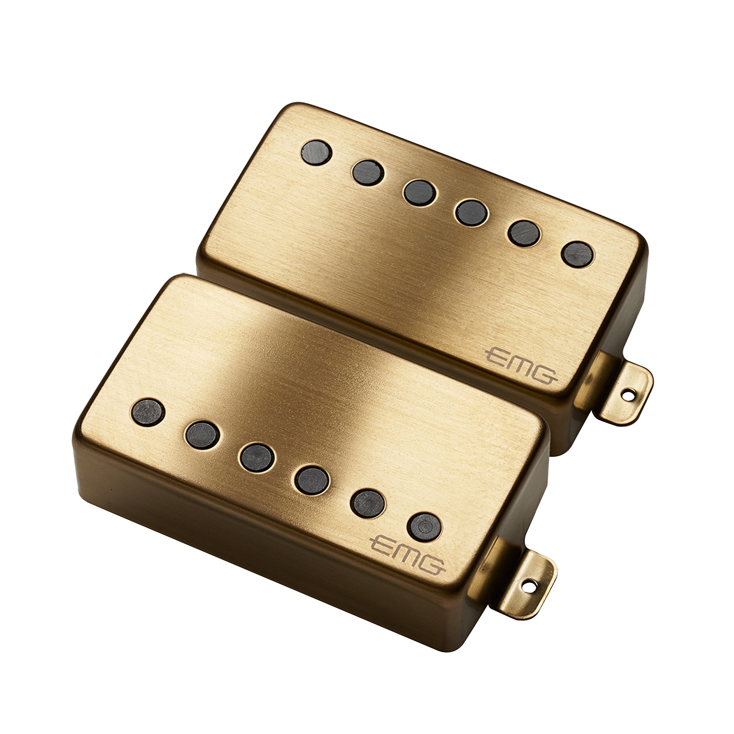 Emg Jh James Hetfield Electric Guitar Pickup Set, Brushed Gold