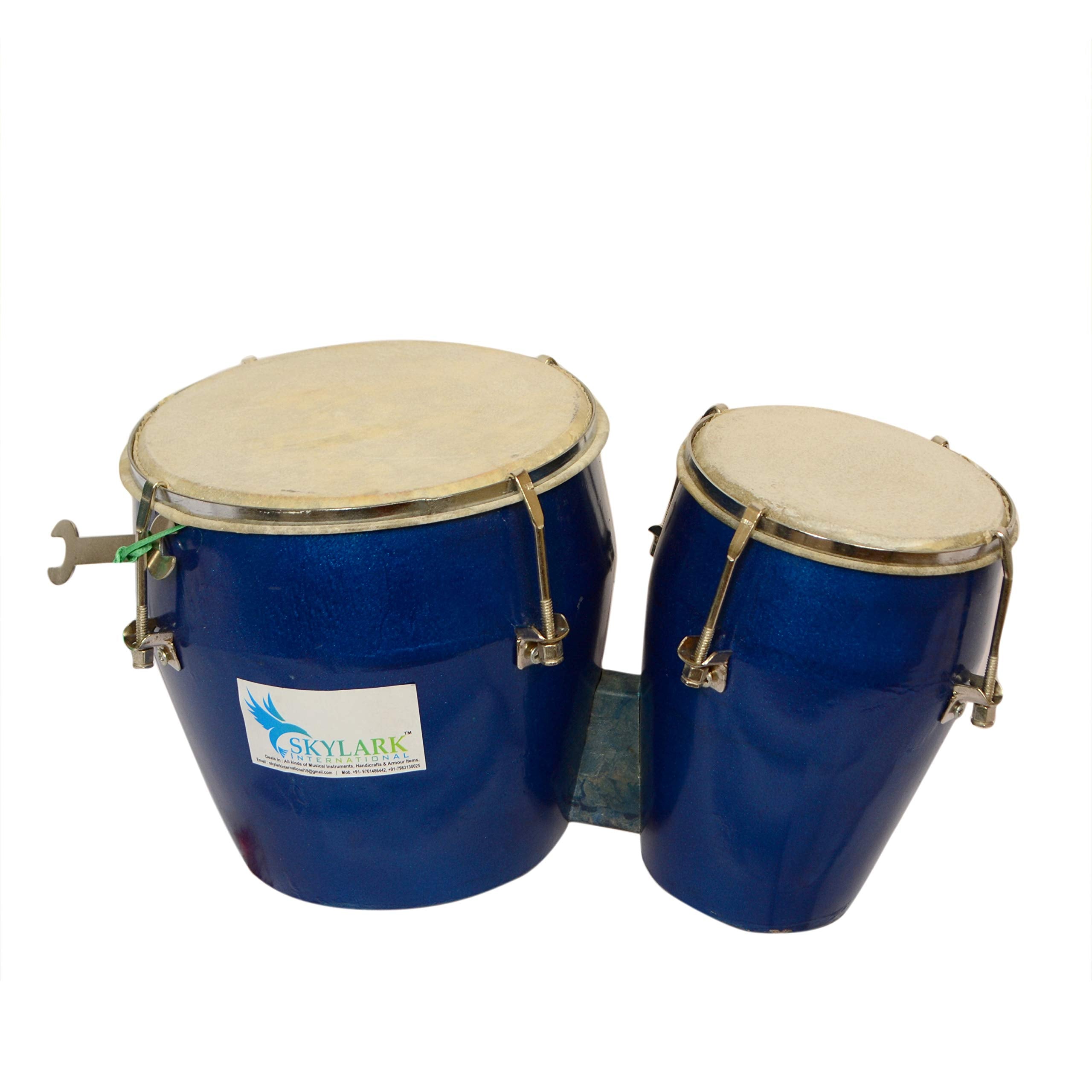 Skylark International Bongo Drum With Professional Sound (Blue)