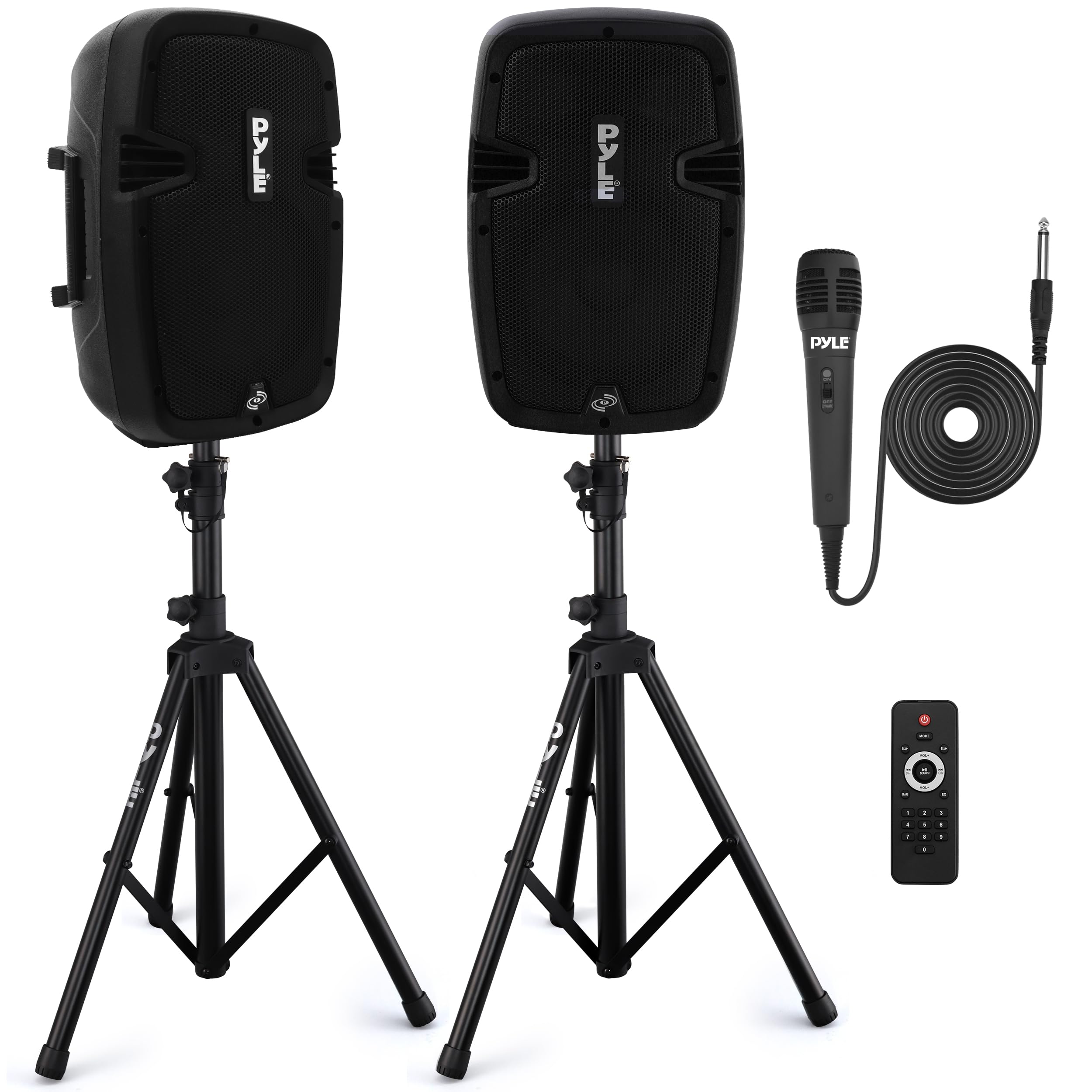Pyle Pro Pphp849Kt 700-Watt Active/Passive Dual Speaker System Kit